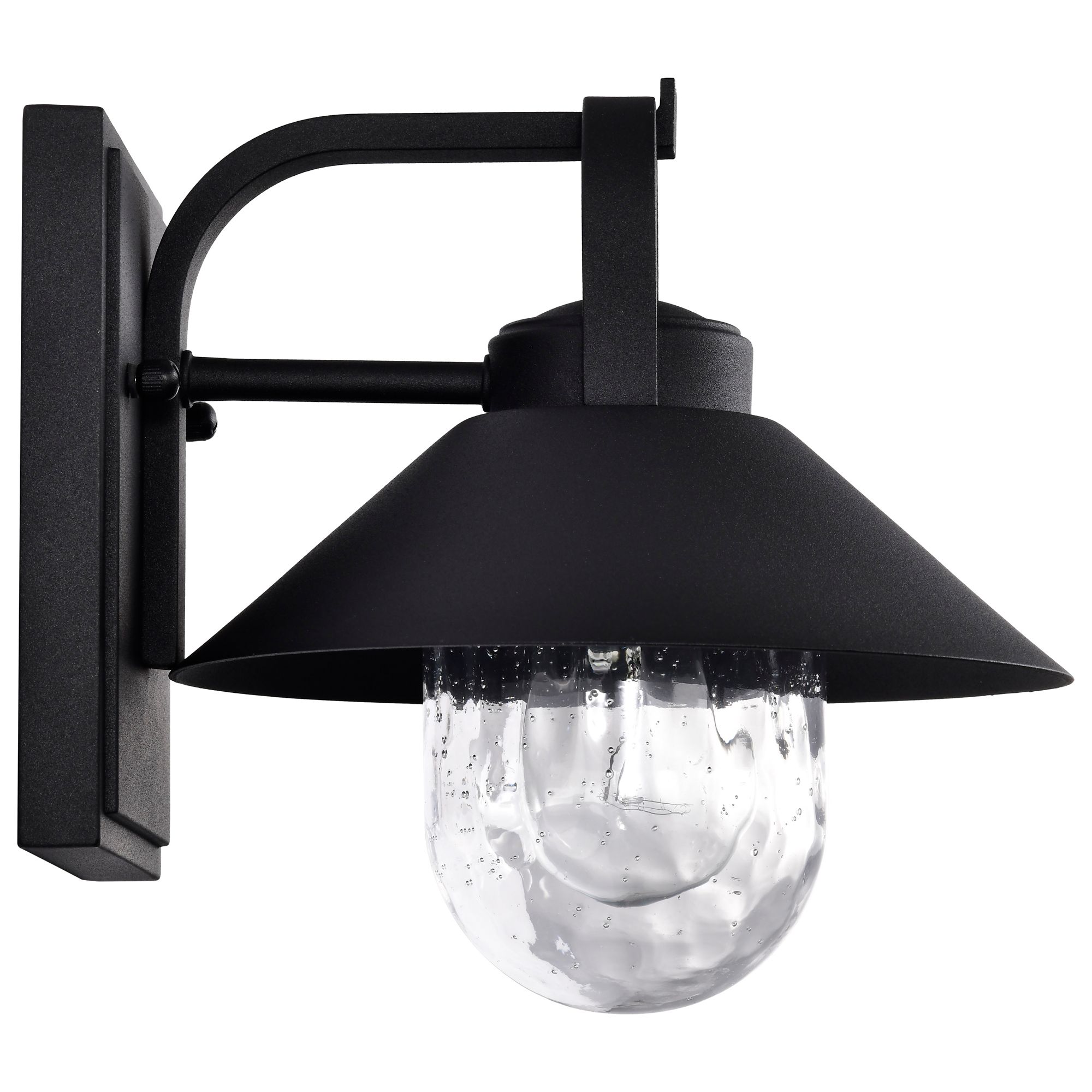 Nuvo Ridge 8" High Black Small Outdoor Lantern