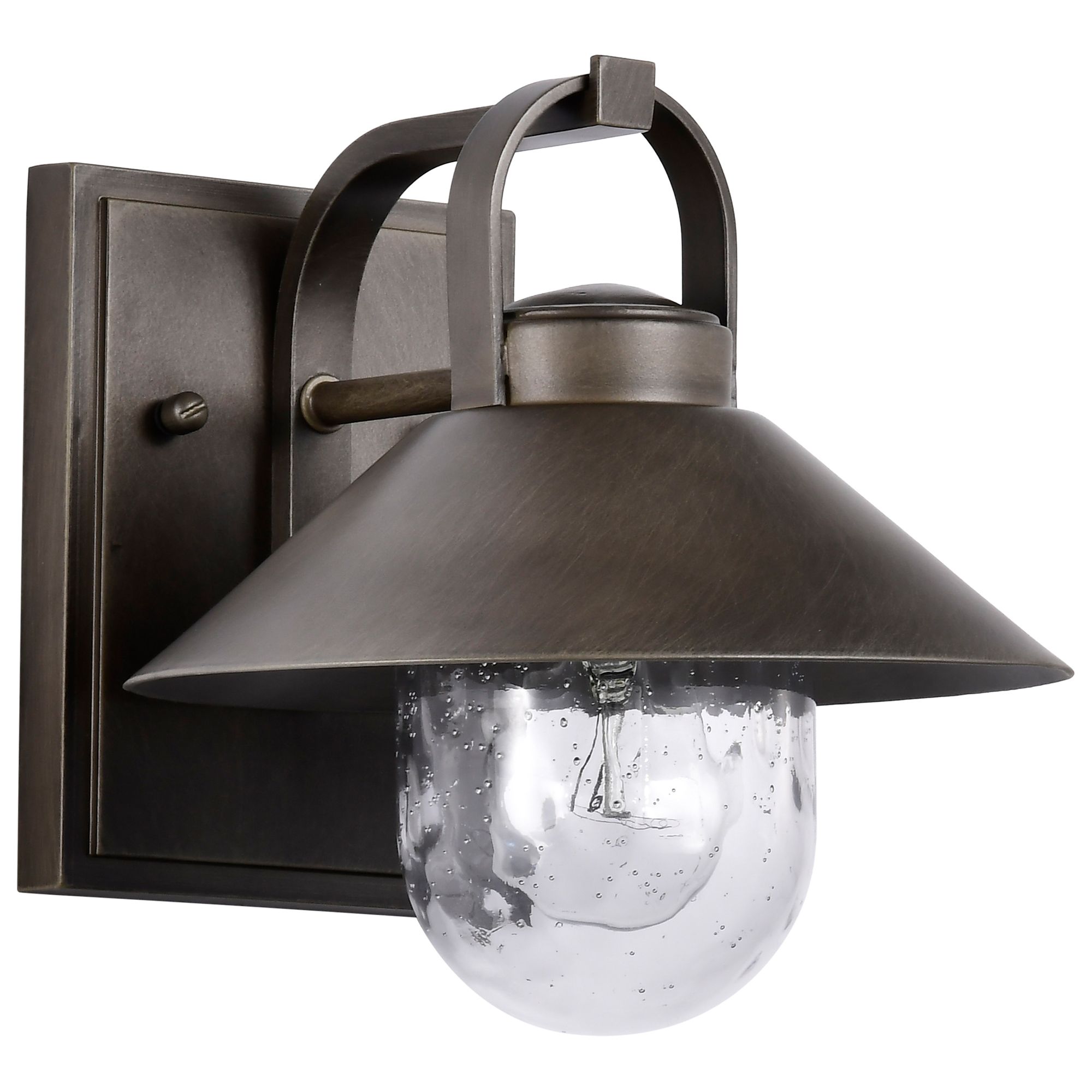 Image 3 Nuvo Ridge 8" High Bronze Small Outdoor Lantern more views