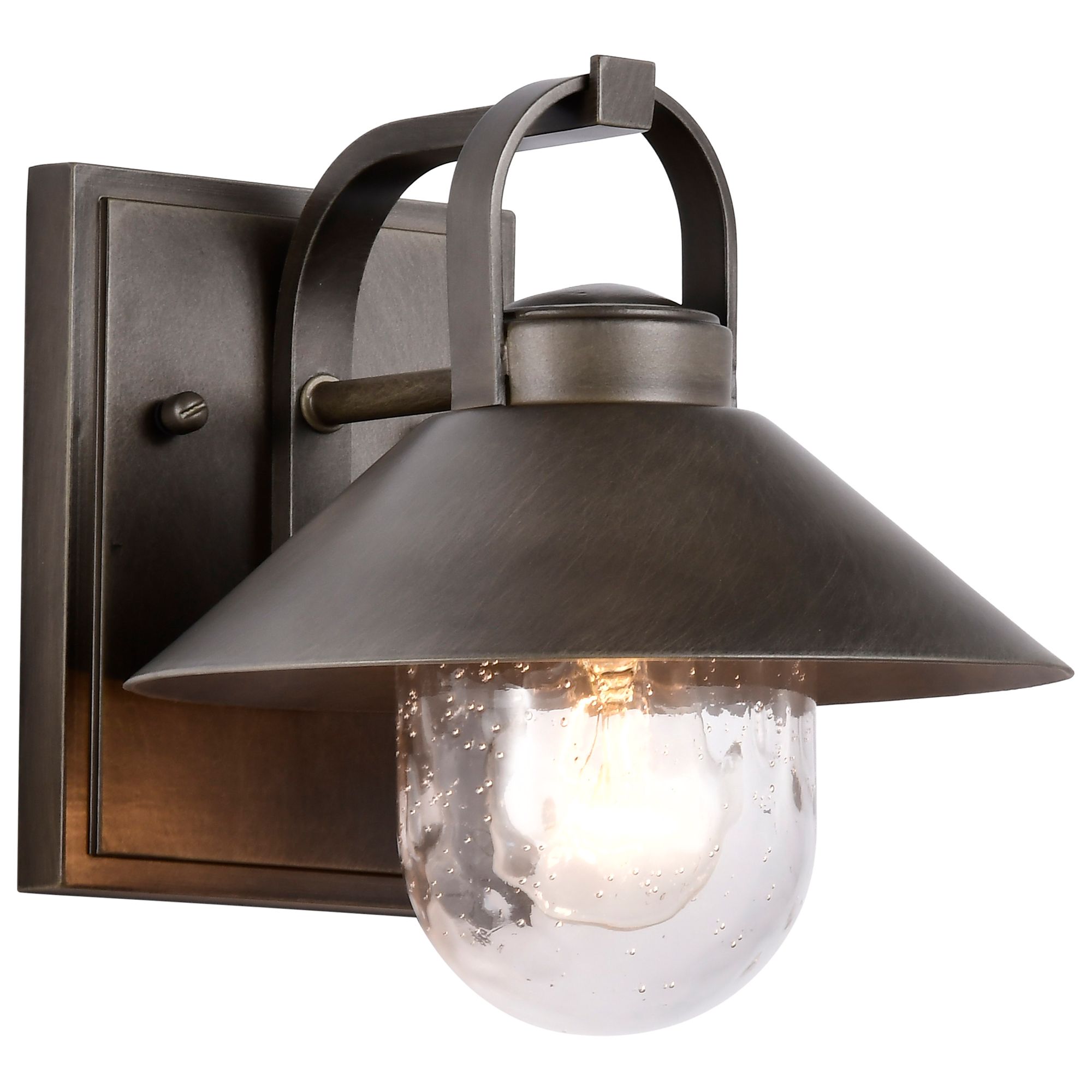 Image 4 Nuvo Ridge 8" High Bronze Small Outdoor Lantern more views