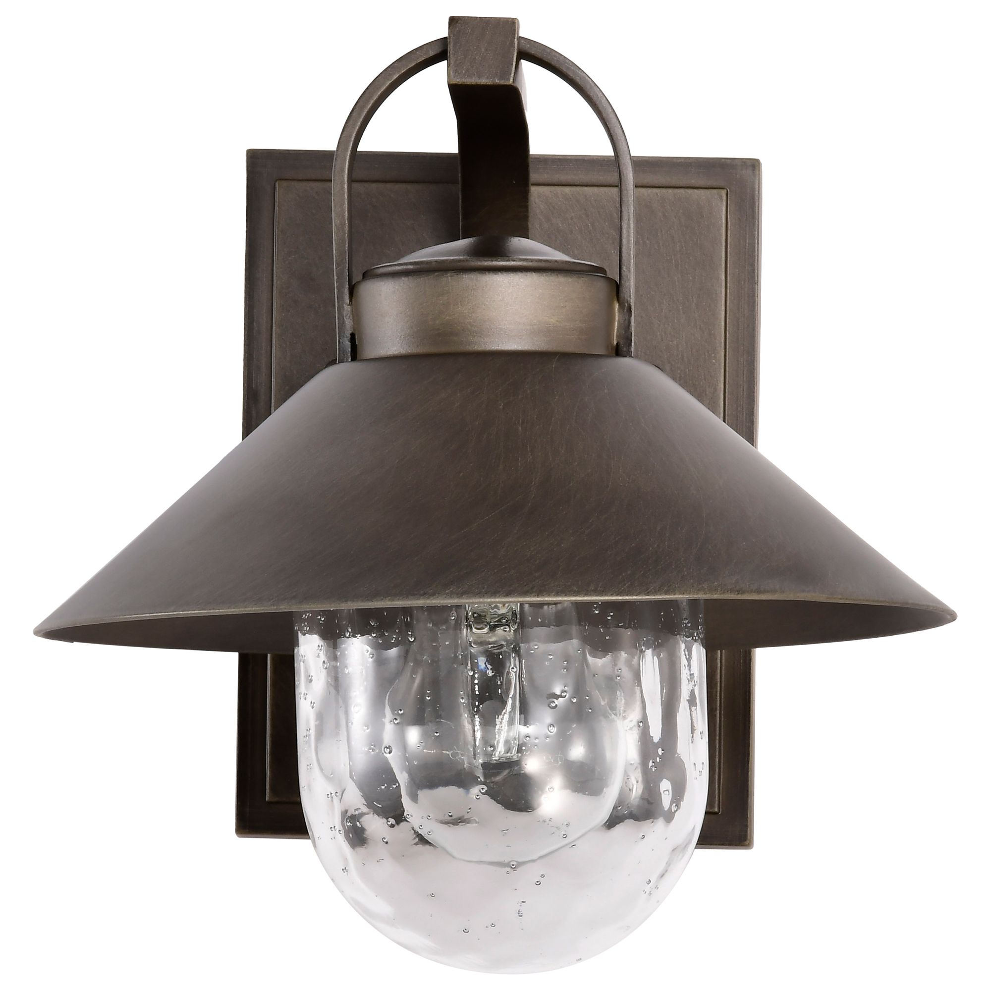 Image 7 Nuvo Ridge 8" High Bronze Small Outdoor Lantern more views