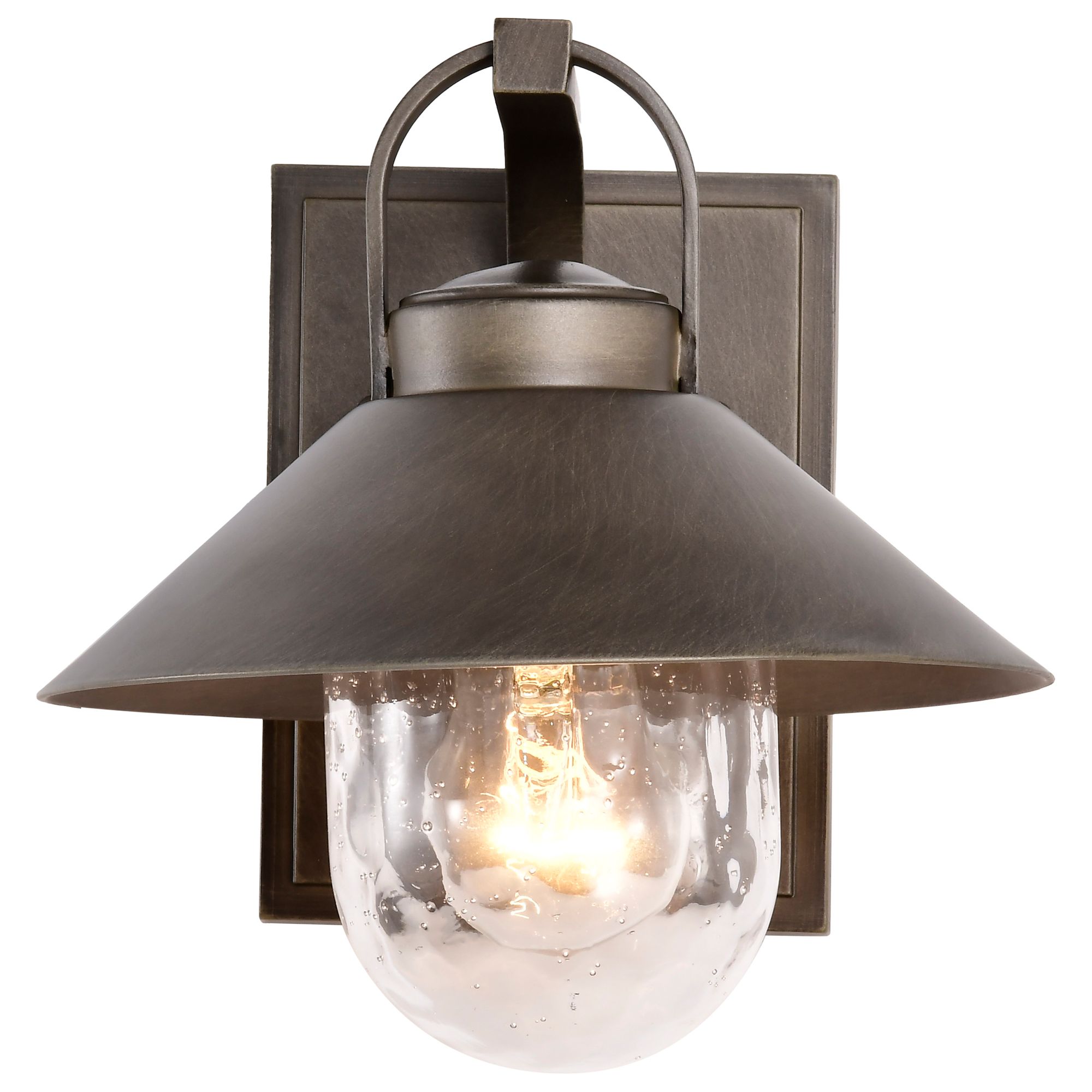 Nuvo Ridge 8" High Bronze Small Outdoor Lantern