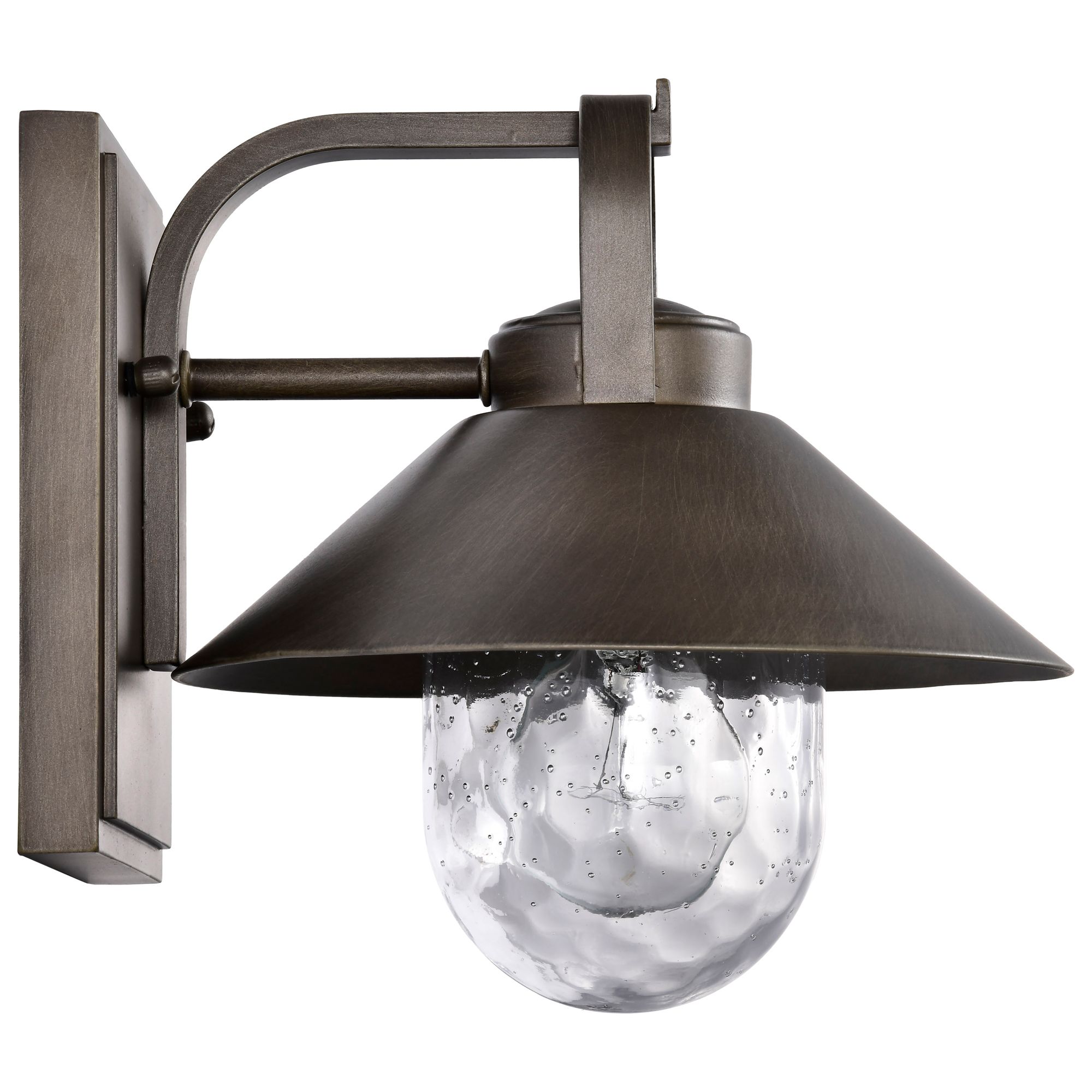 Nuvo Ridge 8" High Bronze Small Outdoor Lantern