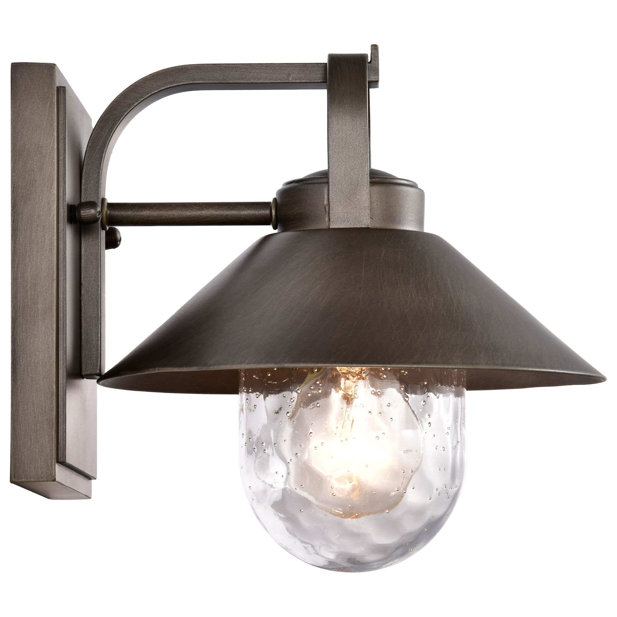 Nuvo Ridge 8" High Bronze Small Outdoor Lantern