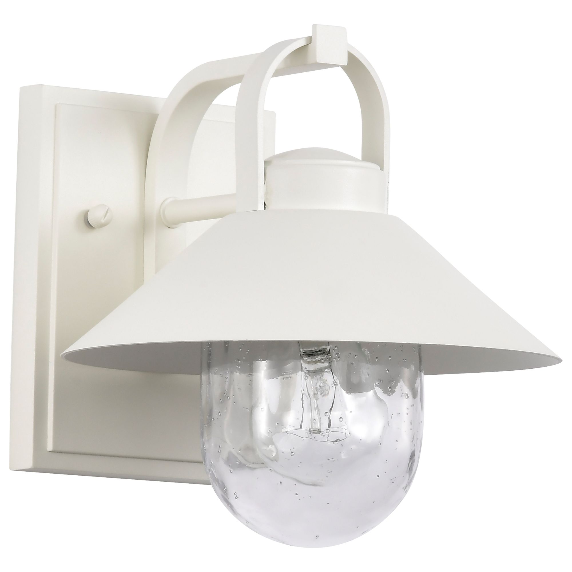 Image 2 Nuvo Ridge 8" High White Small Outdoor Lantern more views