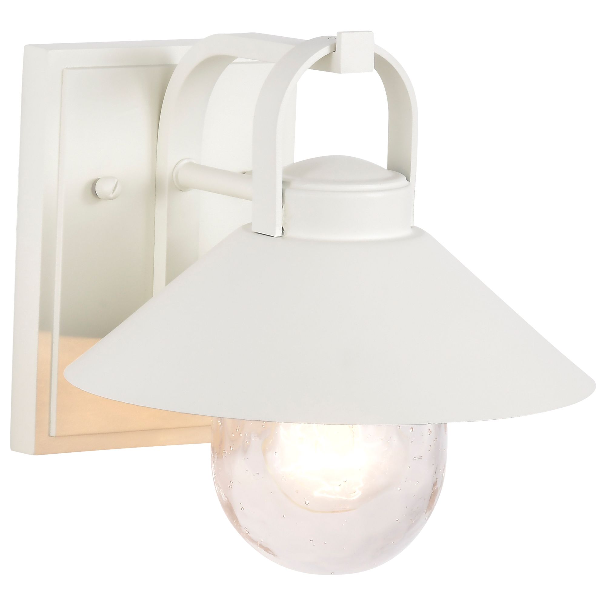 Image 5 Nuvo Ridge 8" High White Small Outdoor Lantern more views