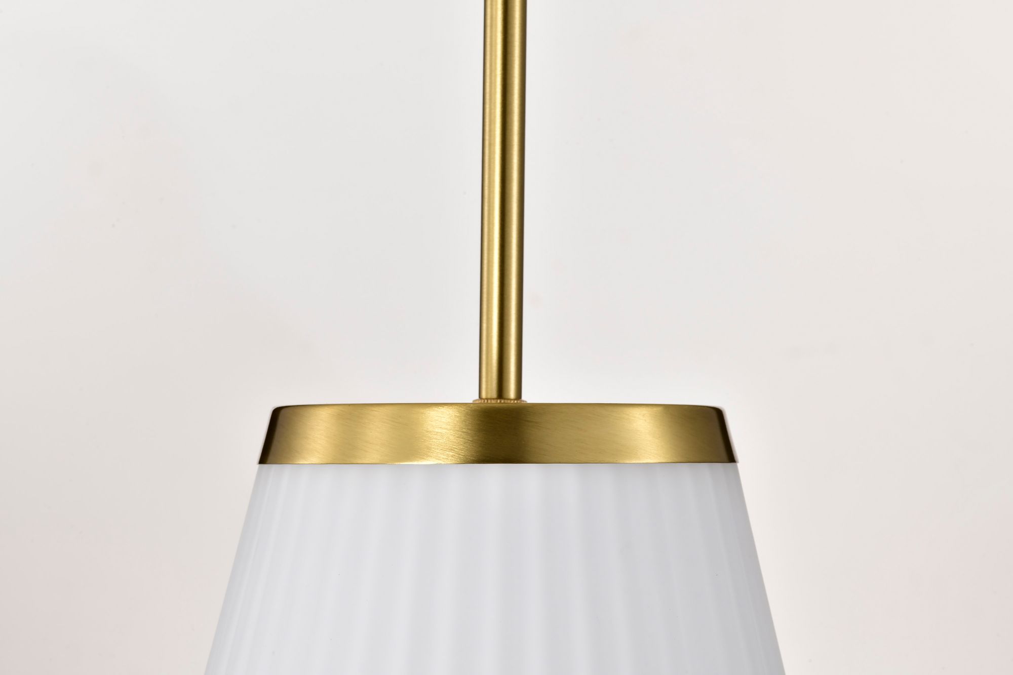 Nuvo Royale 12" Wide Burnished Brass Large Pendant