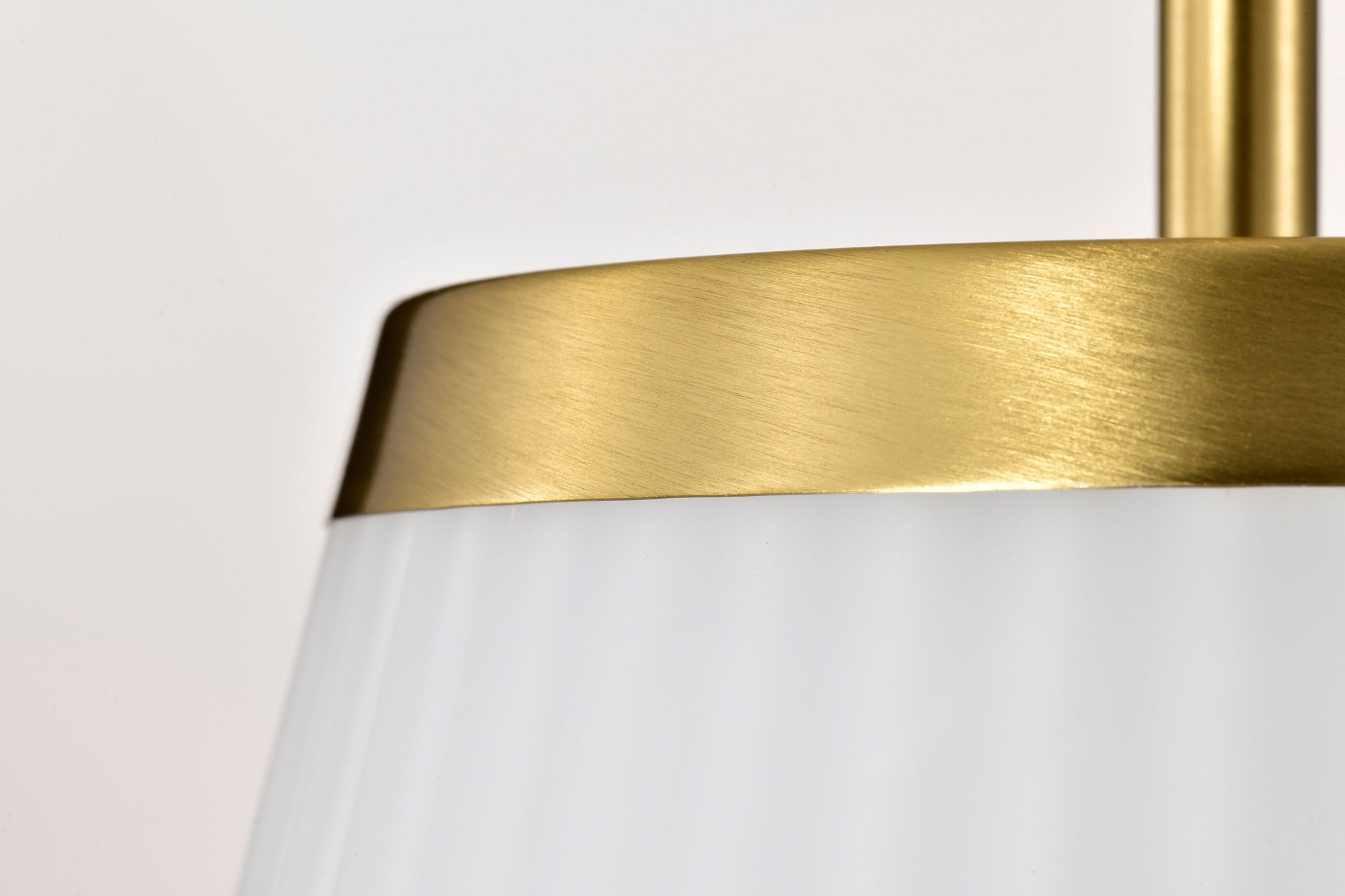 Nuvo Royale 12" Wide Burnished Brass Large Pendant