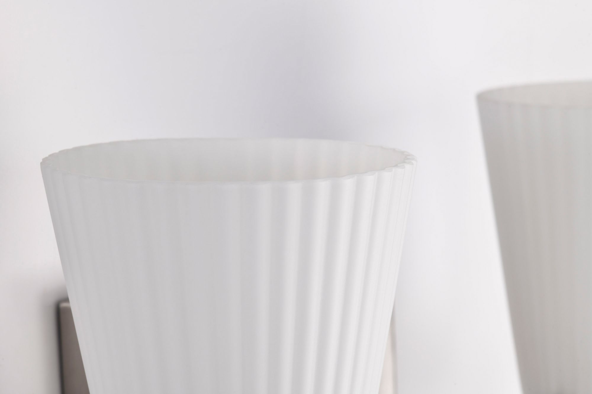 Nuvo Royale 14 1/2" Wide Brushed Nickel 2 Light Vanity