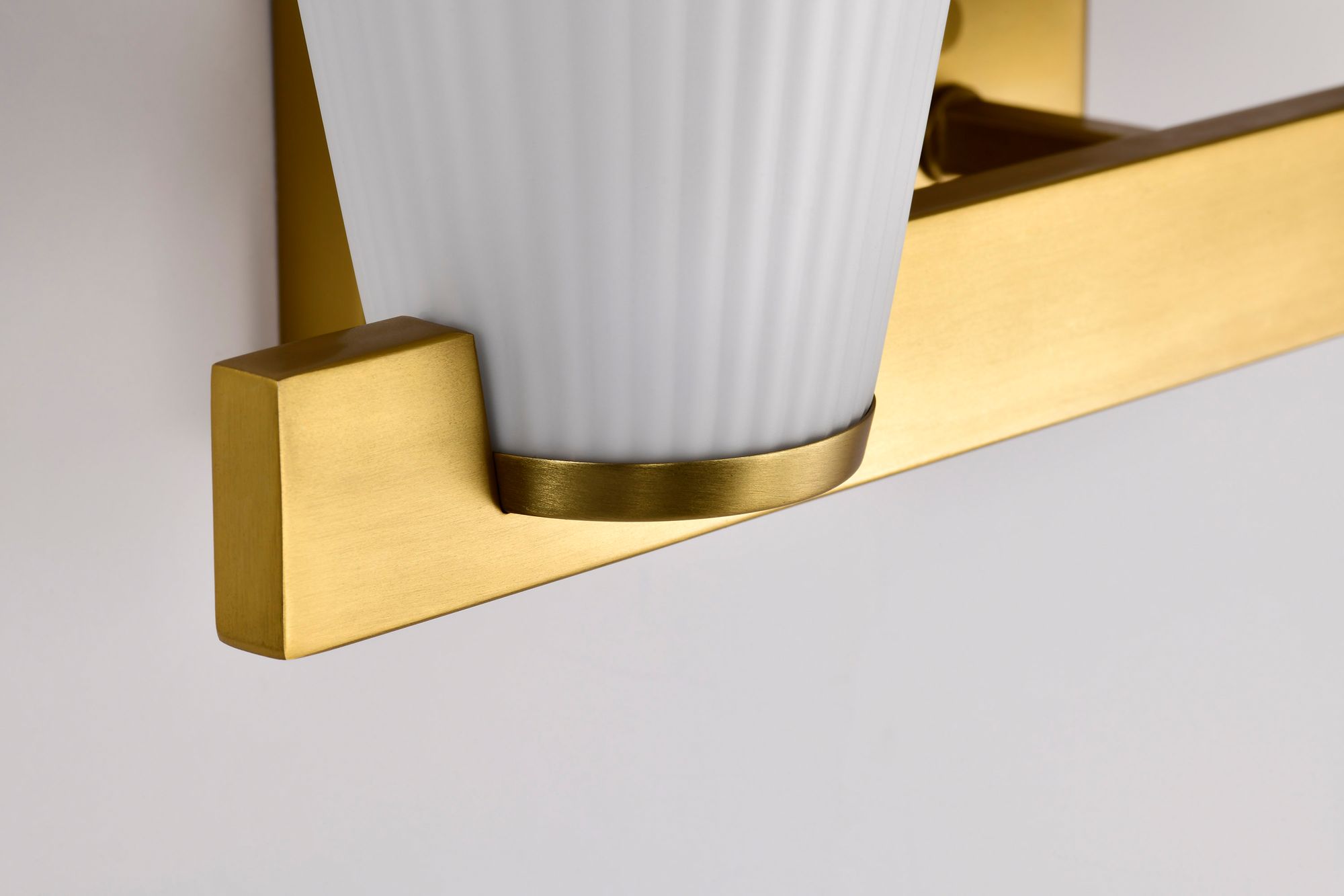 Nuvo Royale 14 1/2" Wide Burnished Brass 2 Light Vanity