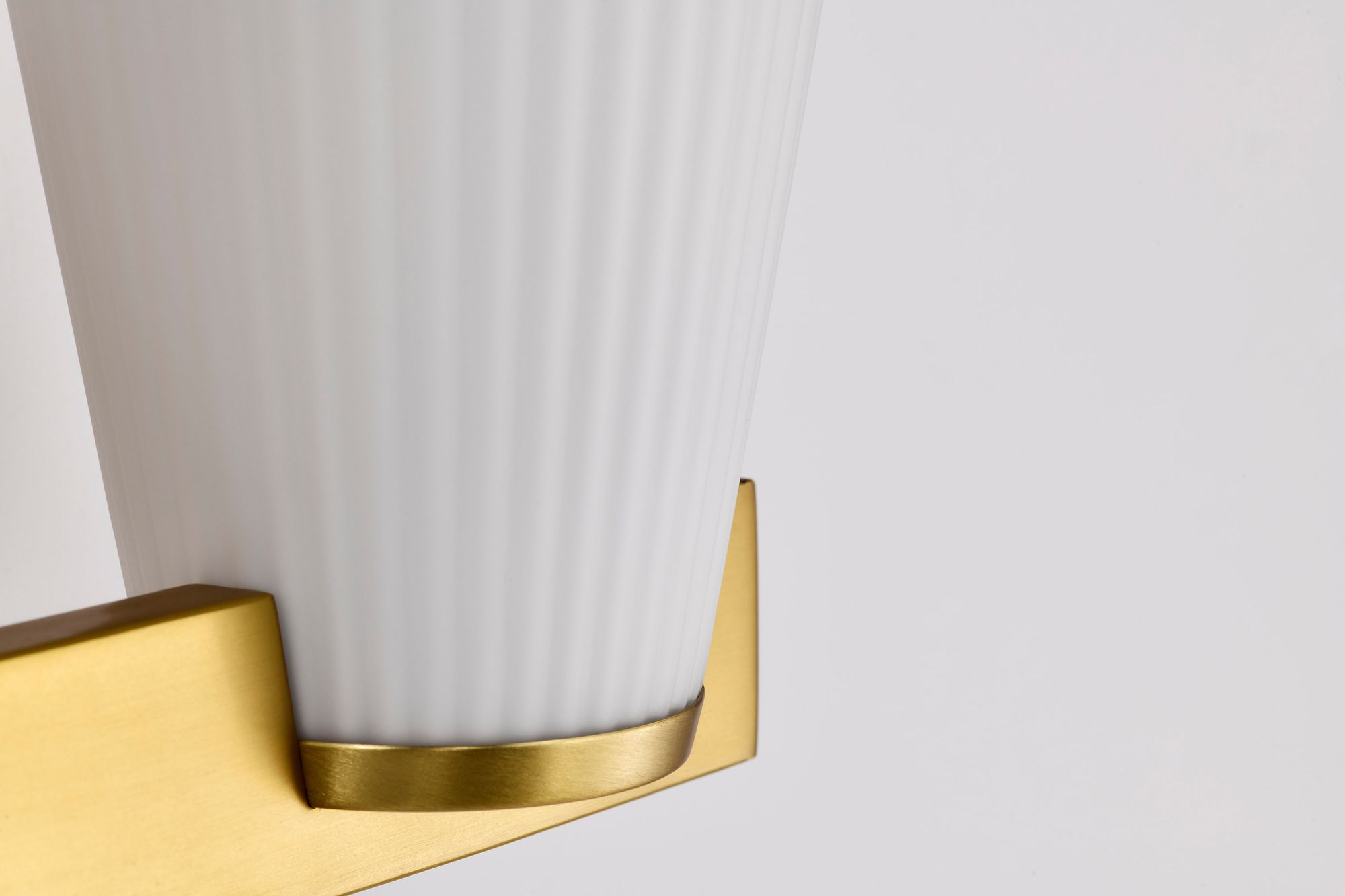 Nuvo Royale 14 1/2" Wide Burnished Brass 2 Light Vanity