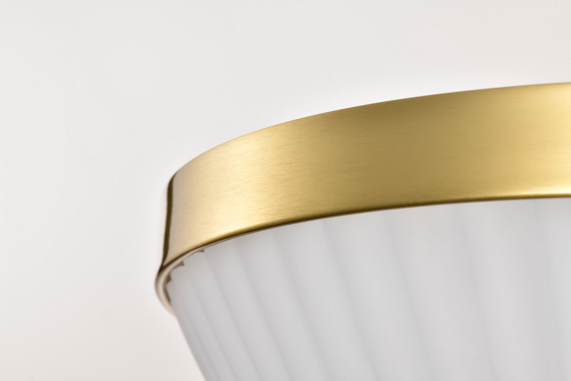 Image 7 Nuvo Royale 16" Wide Burnished Brass 3 Light Flush Mount more views