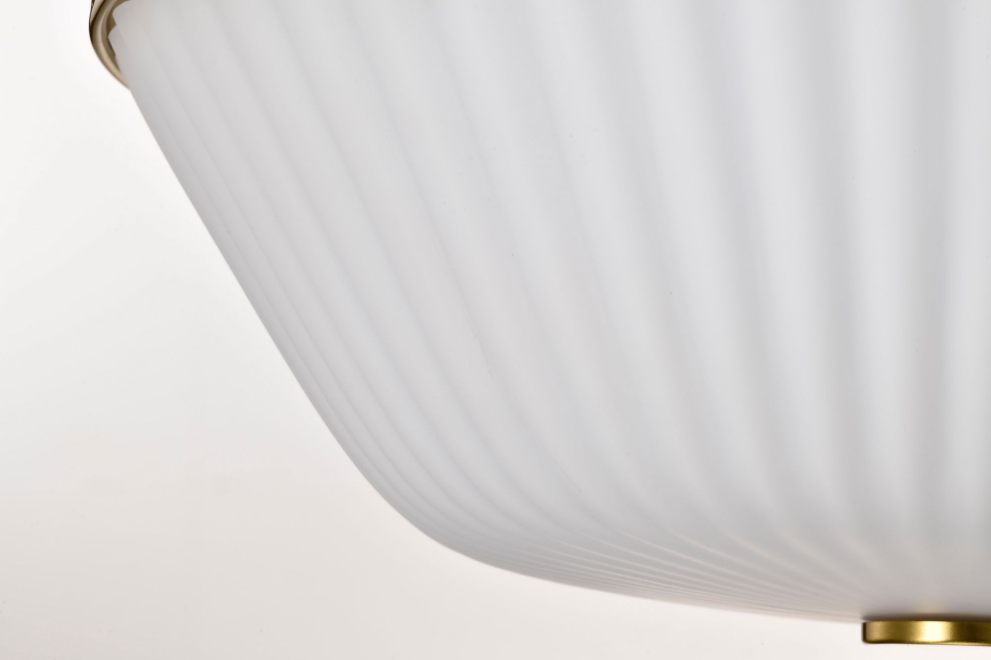 Nuvo Royale 16" Wide Burnished Brass 3 Light Flush Mount