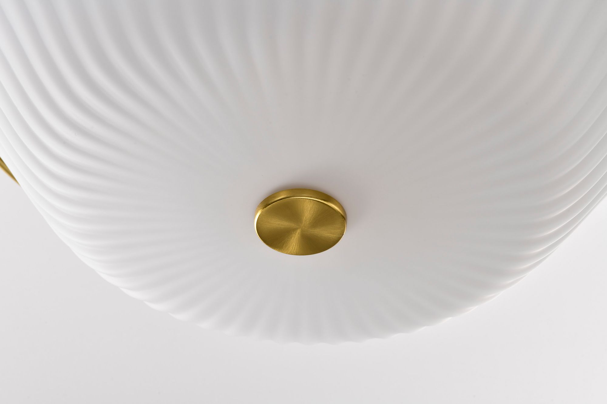 Nuvo Royale 16" Wide Burnished Brass 3 Light Flush Mount