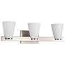 2_Nuvo Royale 24" Wide Brushed Nickel 3 Light Vanity more views