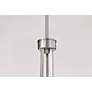 7_Nuvo Royale 30" Wide Brushed Nickel 6 Light Chandelier more views