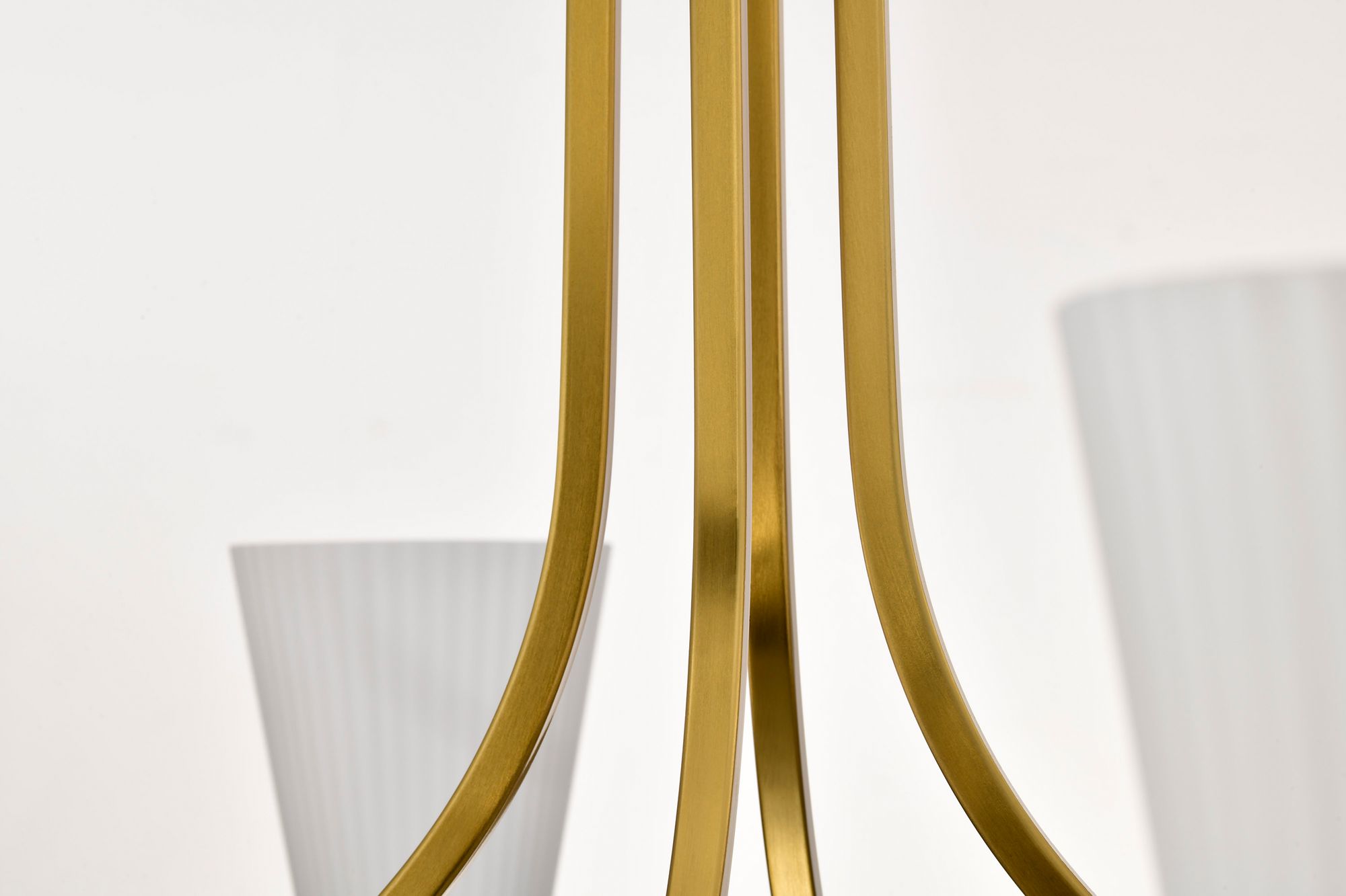 Nuvo Royale 40" Wide Burnished Brass 8 Light Chandelier