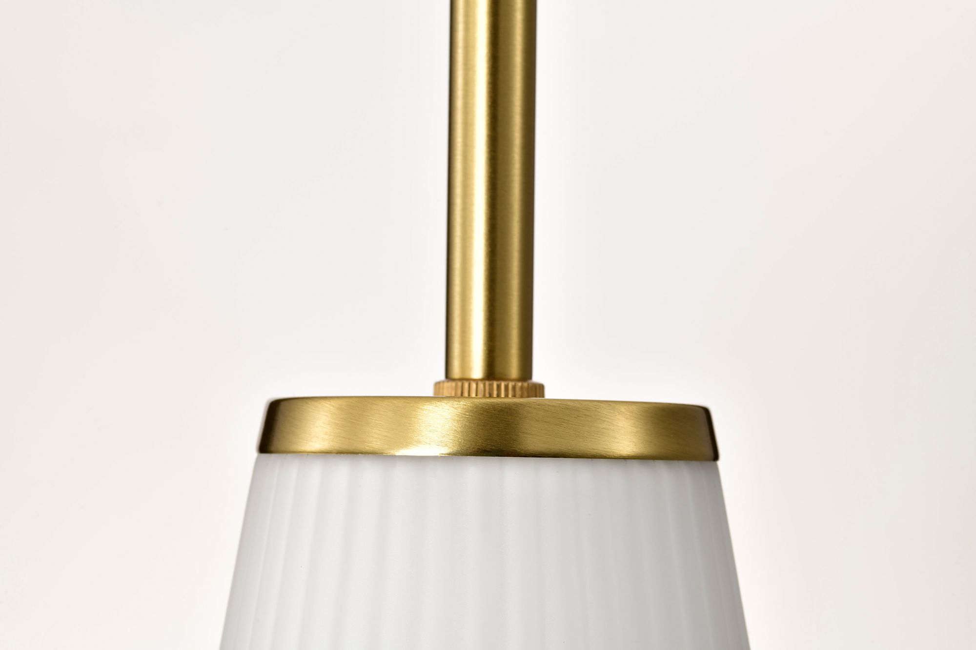 Nuvo Royale 5" Wide Burnished Brass Mini Pendant