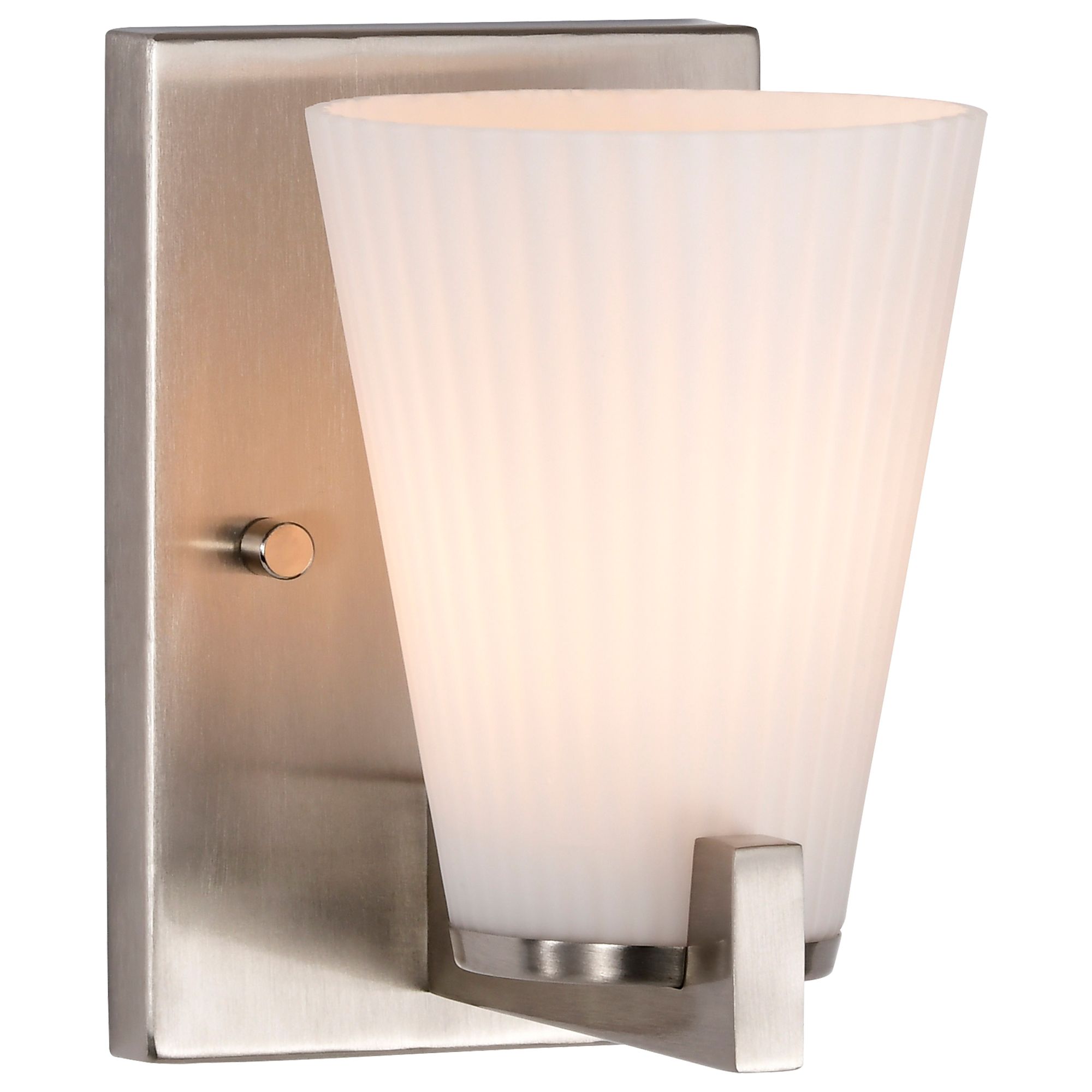 Image 4 Nuvo Royale 7" High Brushed Nickel 1 Light Vanity more views