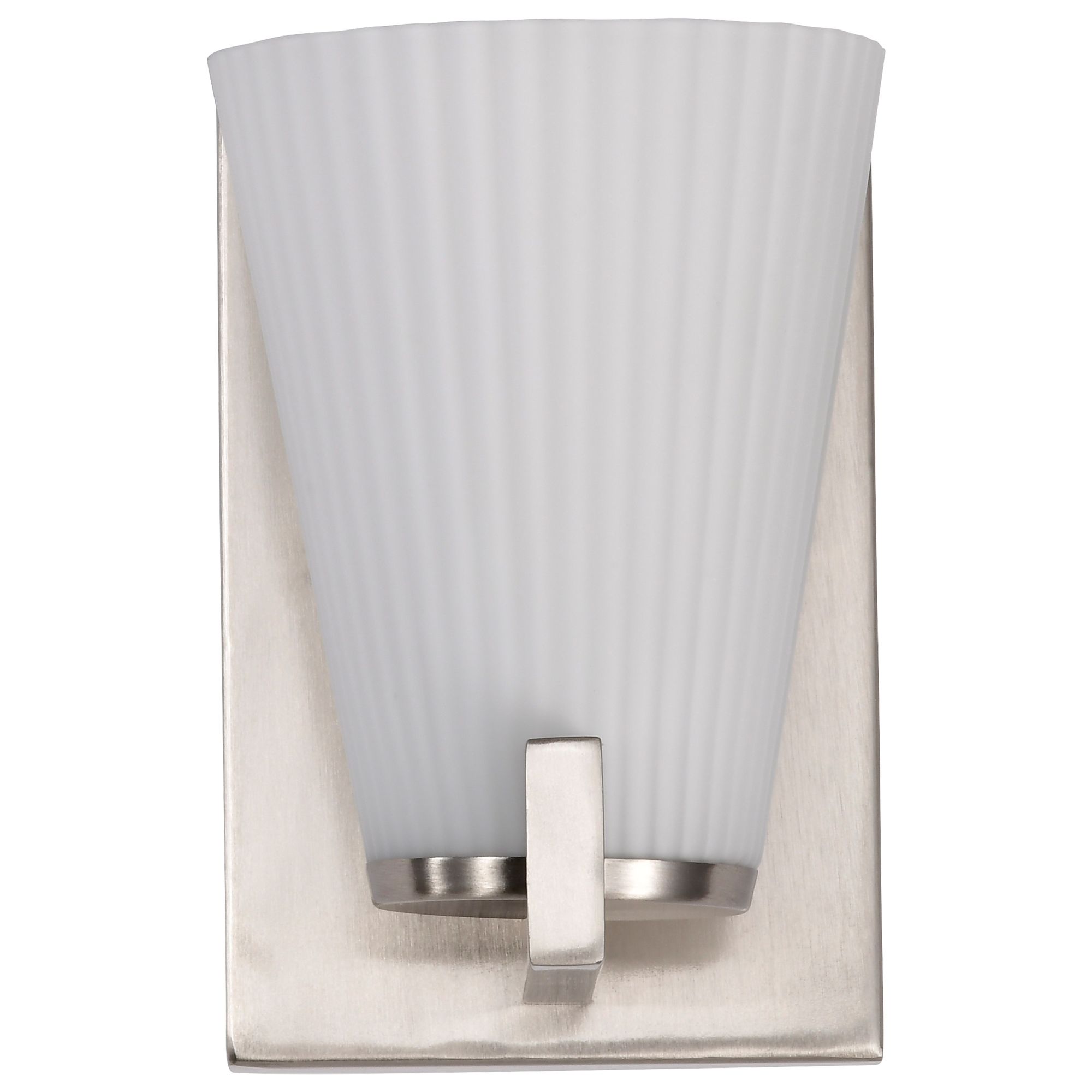 Image 5 Nuvo Royale 7" High Brushed Nickel 1 Light Vanity more views