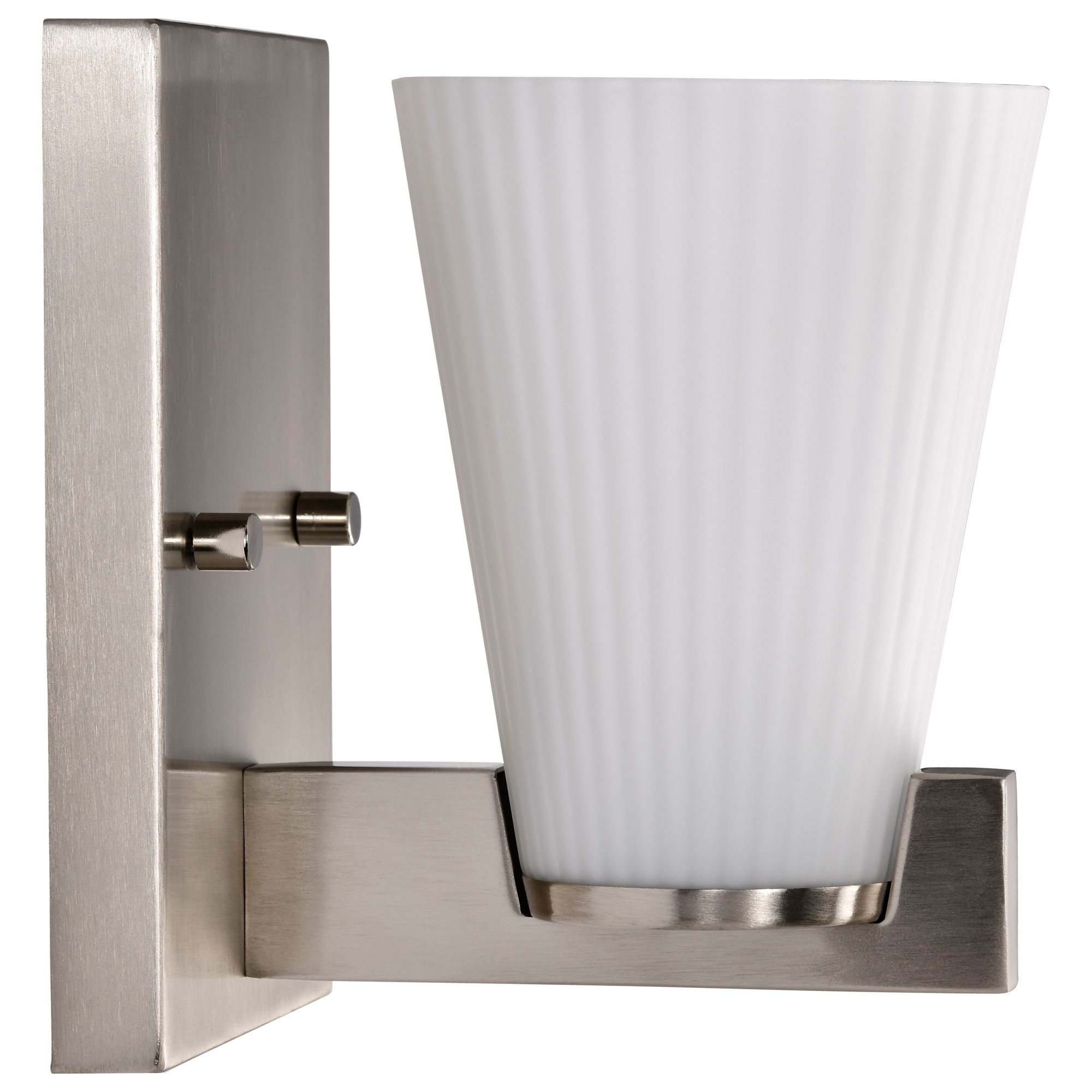 Image 7 Nuvo Royale 7" High Brushed Nickel 1 Light Vanity more views