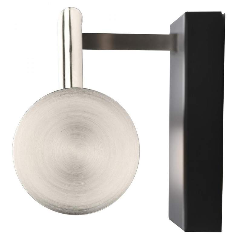 Image 7 Nuvo Solano 24" Black/Brushed Nickel LED Medium Vanity more views