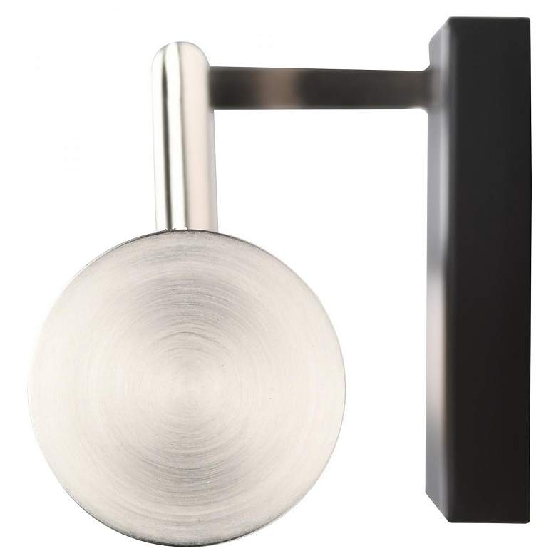 Image 7 Nuvo Solano 36" Black/Brushed Nickel LED Large Vanity more views