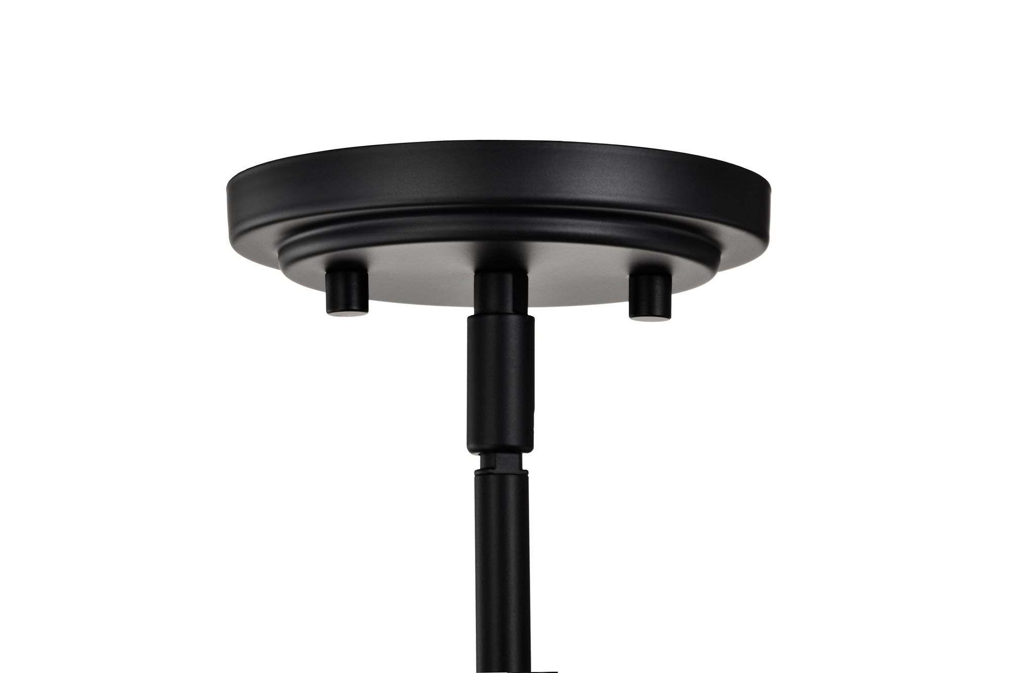 Nuvo Solara 12" Wide Matte Black Pendant