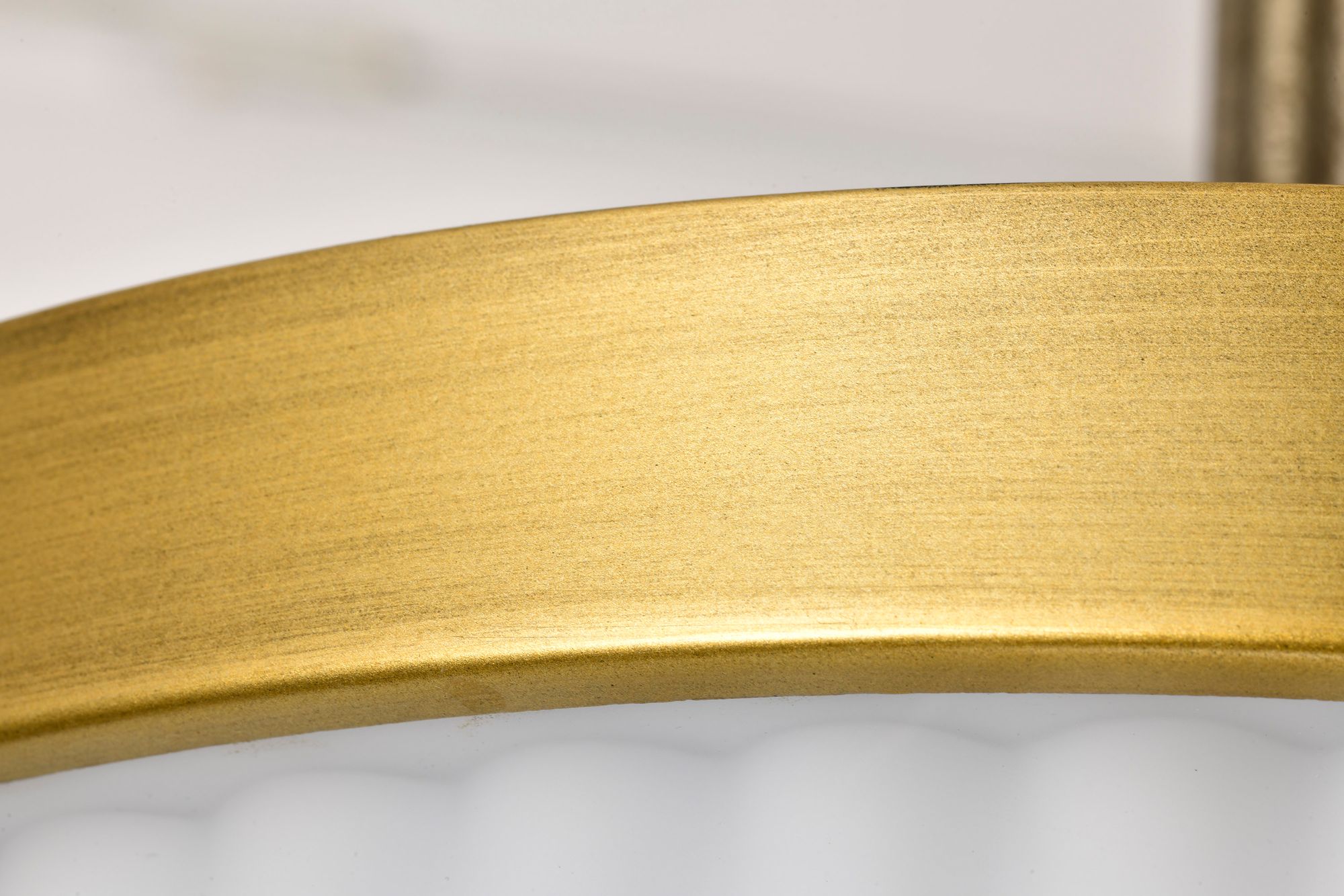 Nuvo Solara 16 1/2" Wide Natural Brass Flush Mount