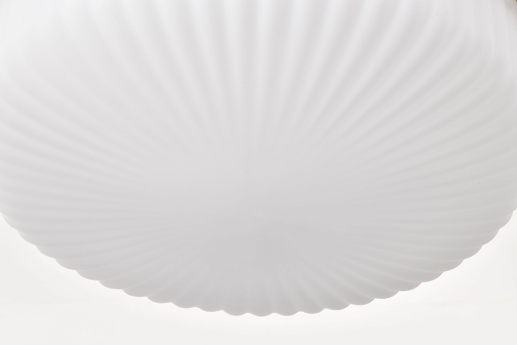 Nuvo Solara 16 1/2" Wide Natural Brass Semi Flush Mount