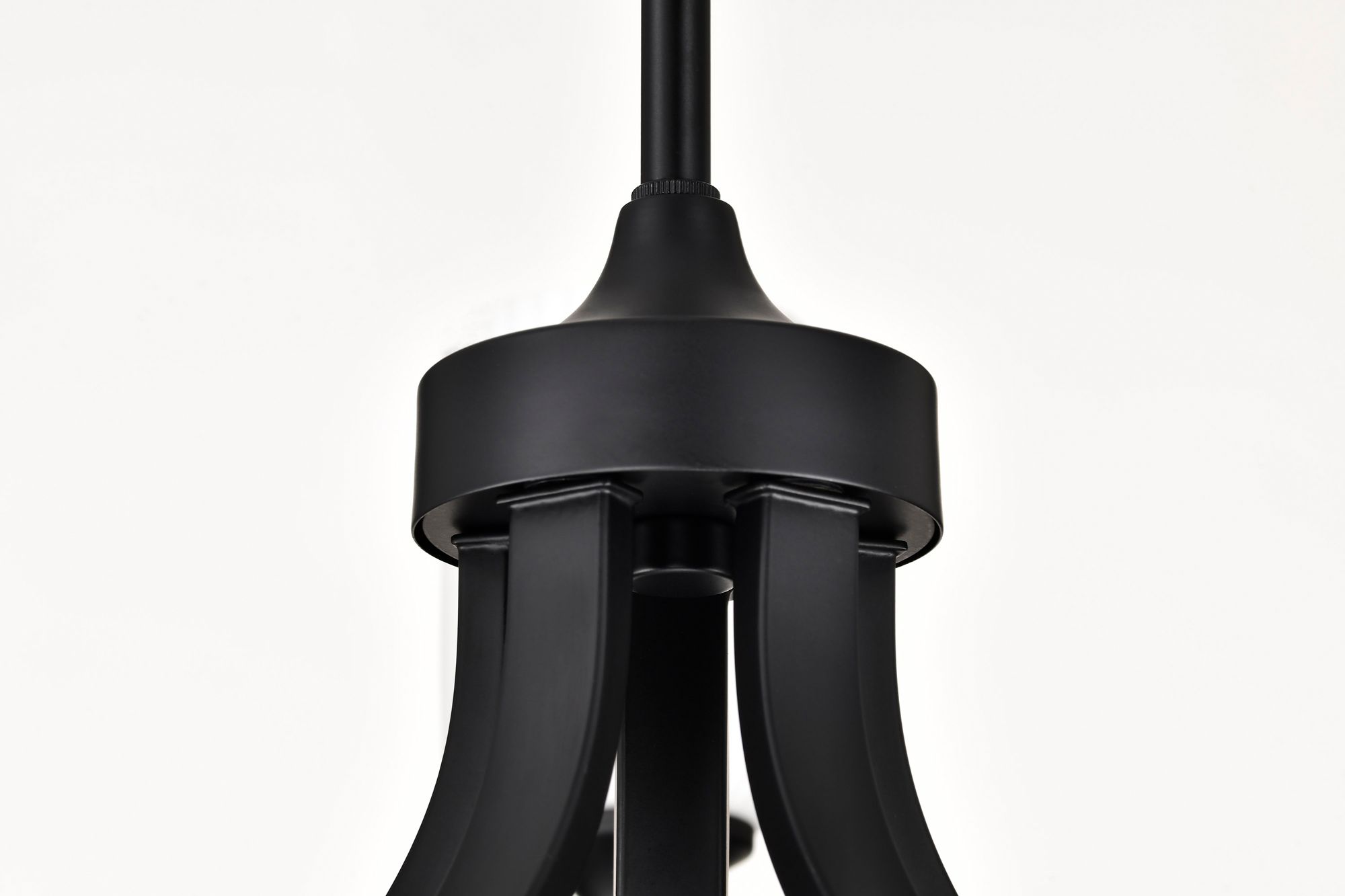 Nuvo Solara 30" Wide Matte Black 5 Light Chandelier