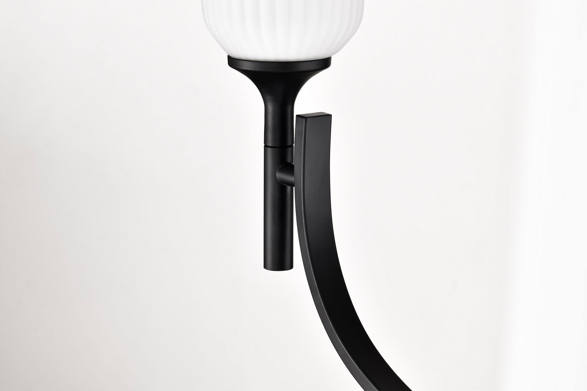 Nuvo Solara 40" Wide Matte Black 7 Light Chandelier