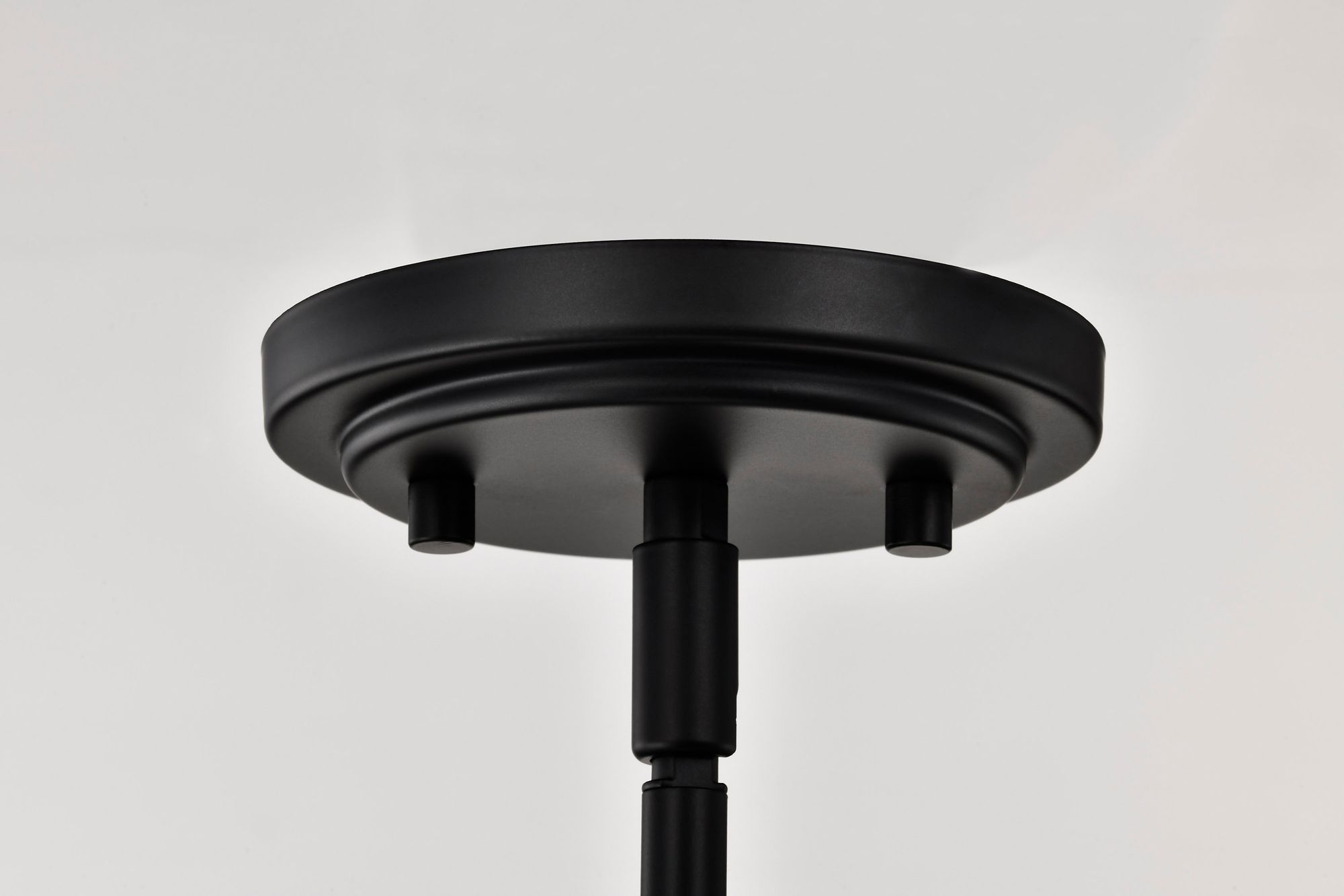 Nuvo Solara 5" Wide Matte Black Mini Pendant