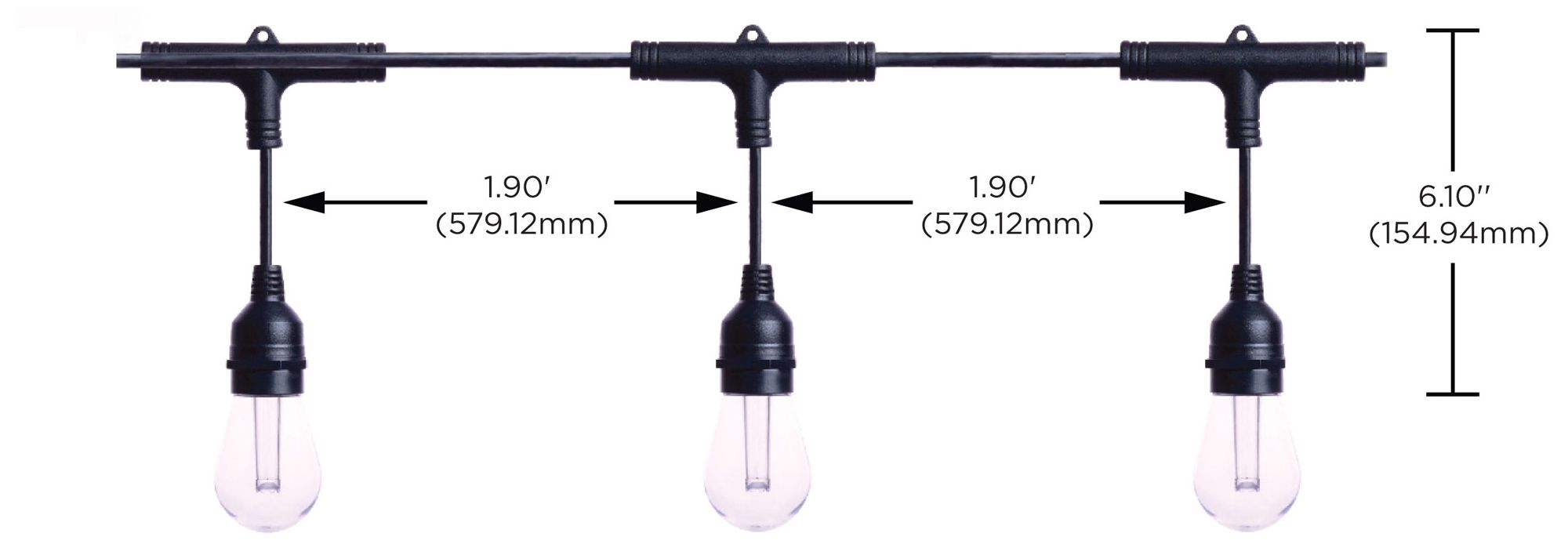 Image 7 Nuvo Starfish 24 Foot LED Smart String L more views