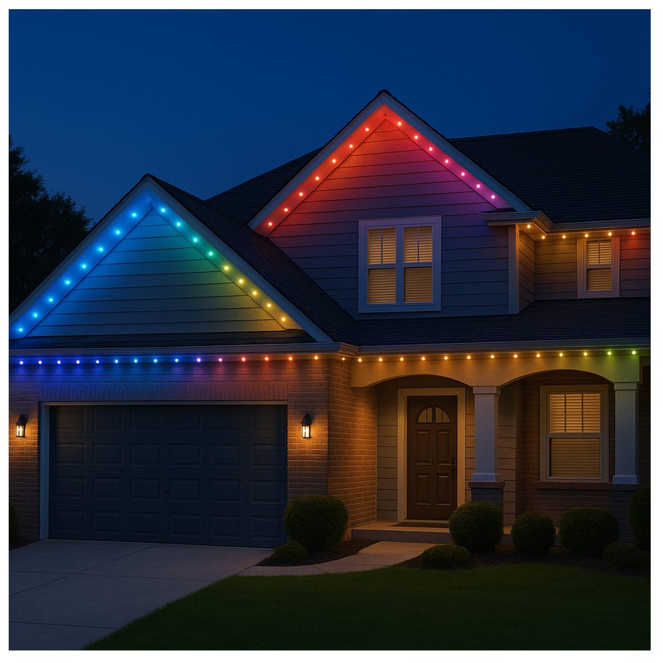 Nuvo Starfish 25 Foot LED Smart Eave Str