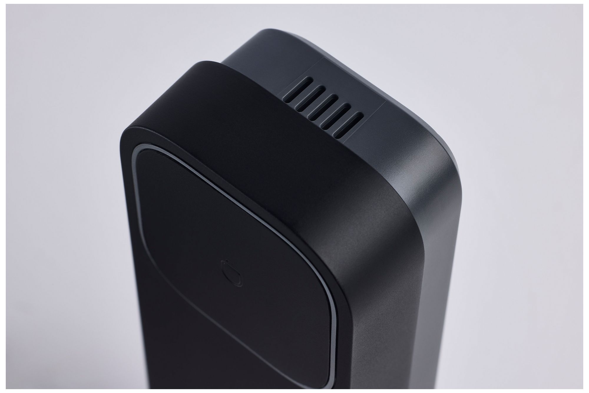 Nuvo Starfish 5 3/4" H Black Smart Doorbell Security Camera Wired