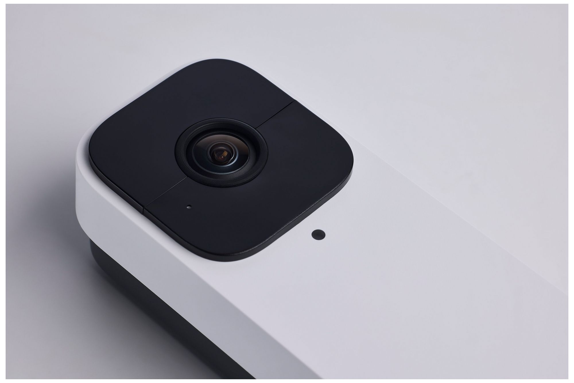 Nuvo Starfish 5 3/4" High White Smart Doorbell Security Camera Wired