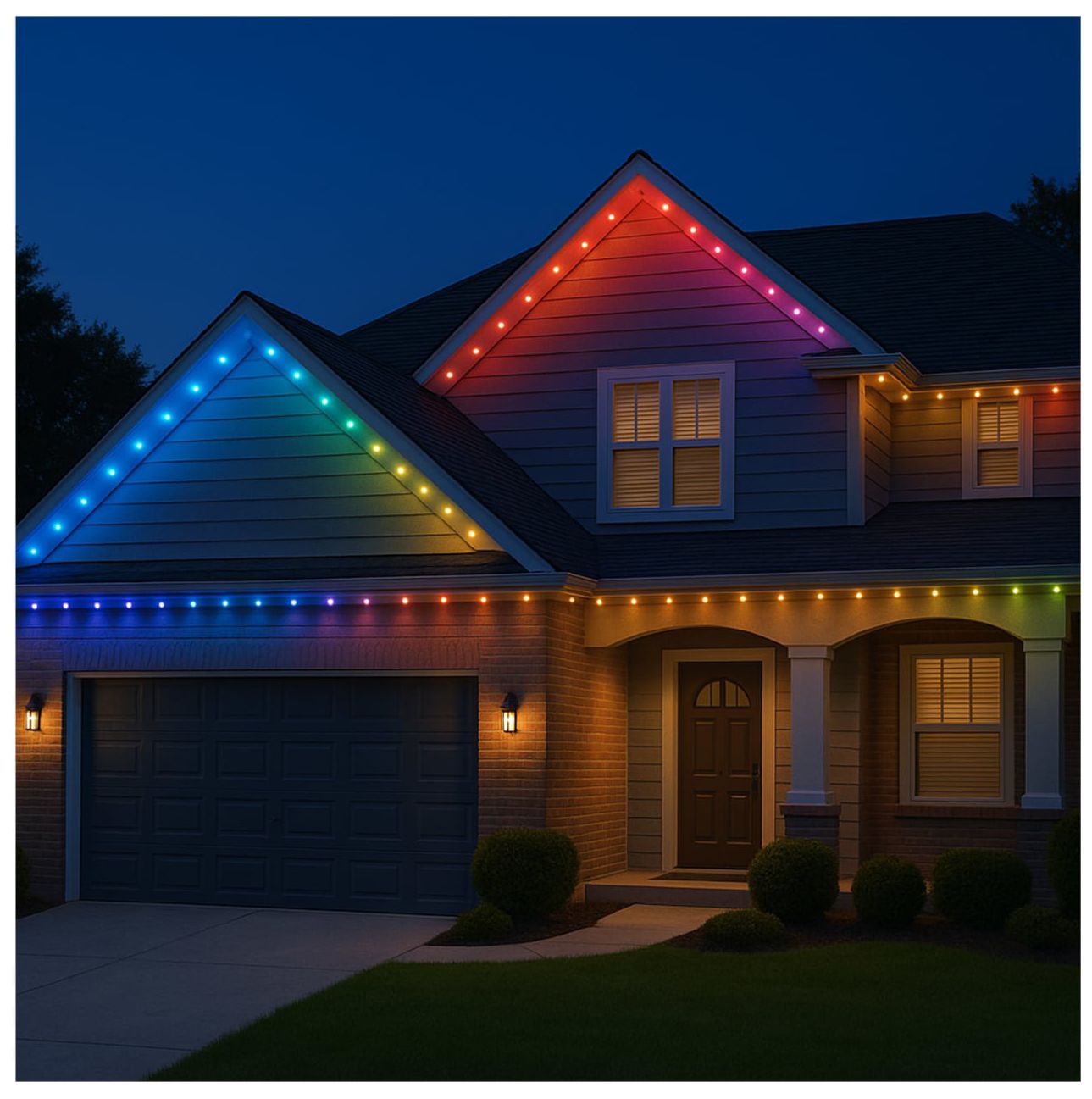 Nuvo Starfish 50 Foot LED Smart Eave Str