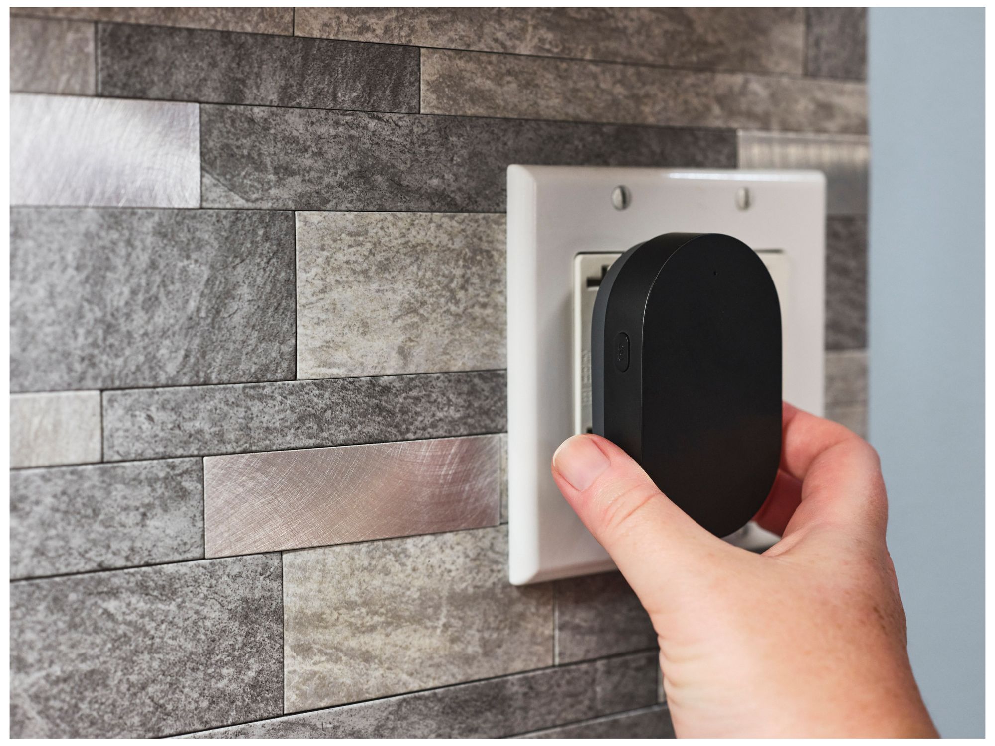 Image 3 Nuvo Starfish - Chime For Smart Doorbell Cam - Black more views