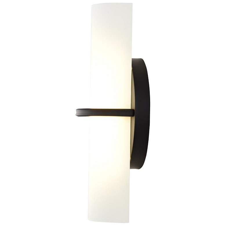Image 4 Nuvo Tucker 11 1/2" High Aged Bronze LED Wall Sconce more views