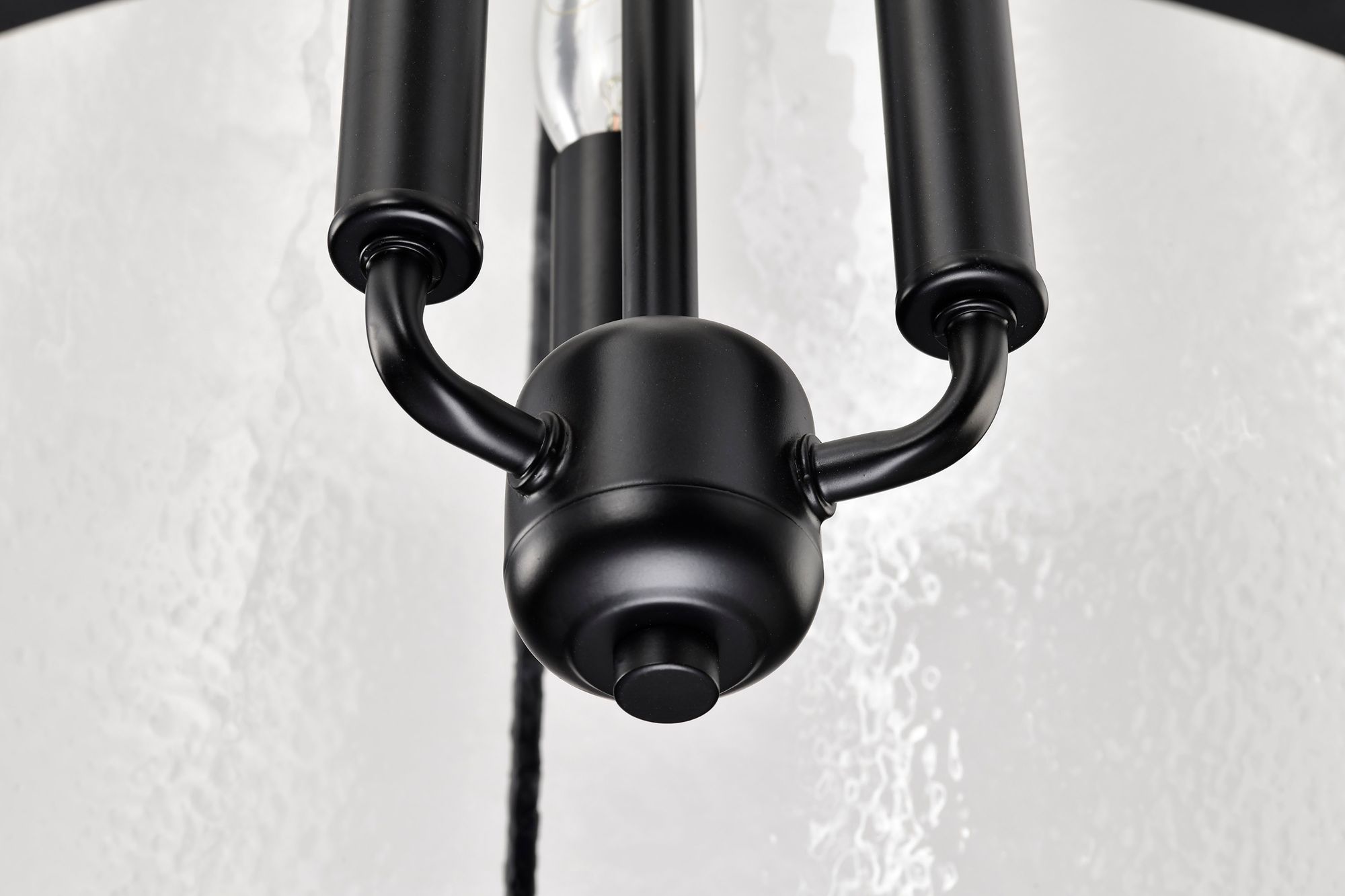 Image 7 Nuvo Valentine 12" Wide Black Medium Pendant more views