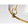 7_Nuvo Valentine 12" Wide Vintage Brass Medium Pendant more views