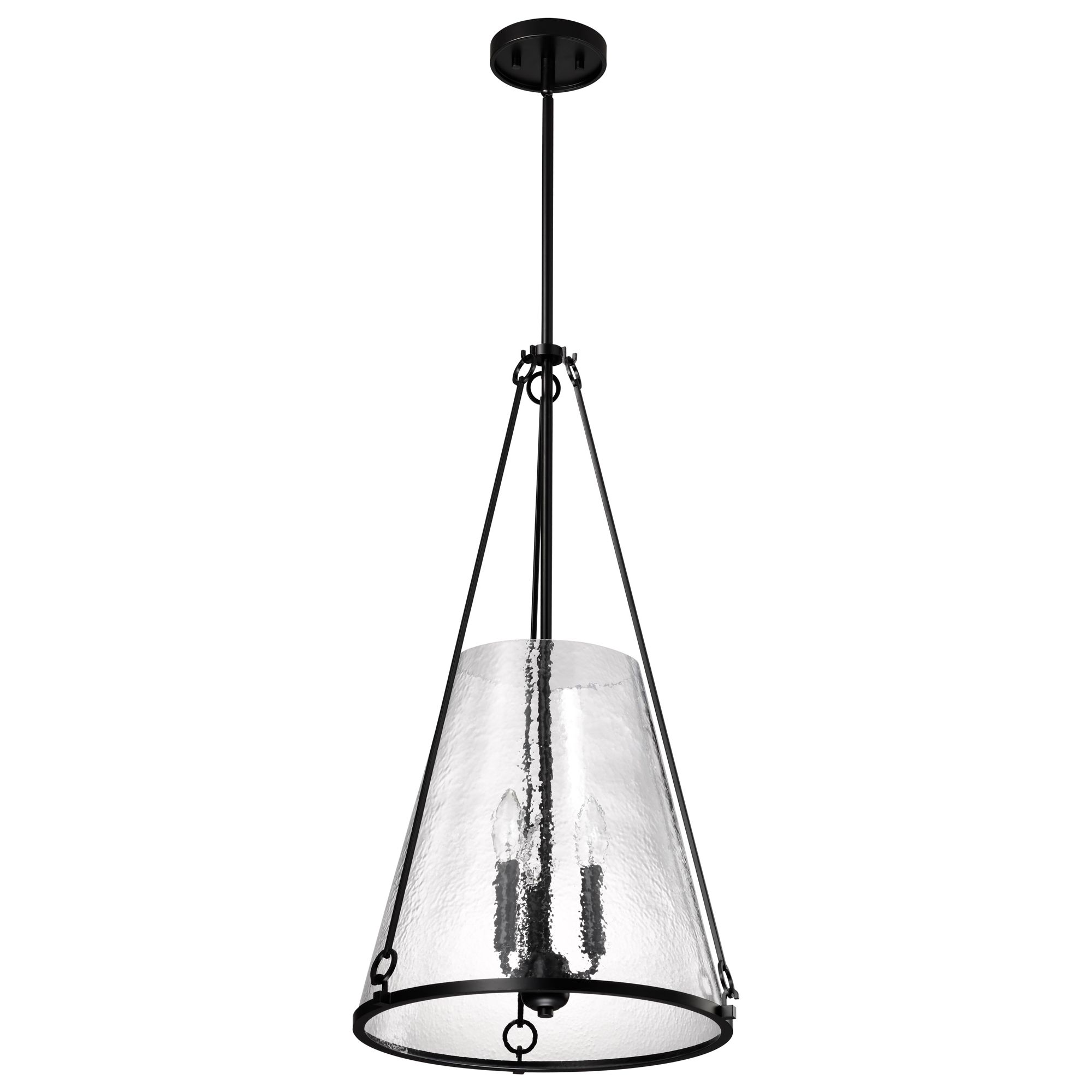 Image 5 Nuvo Valentine 16" Wide Black Large Pendant more views