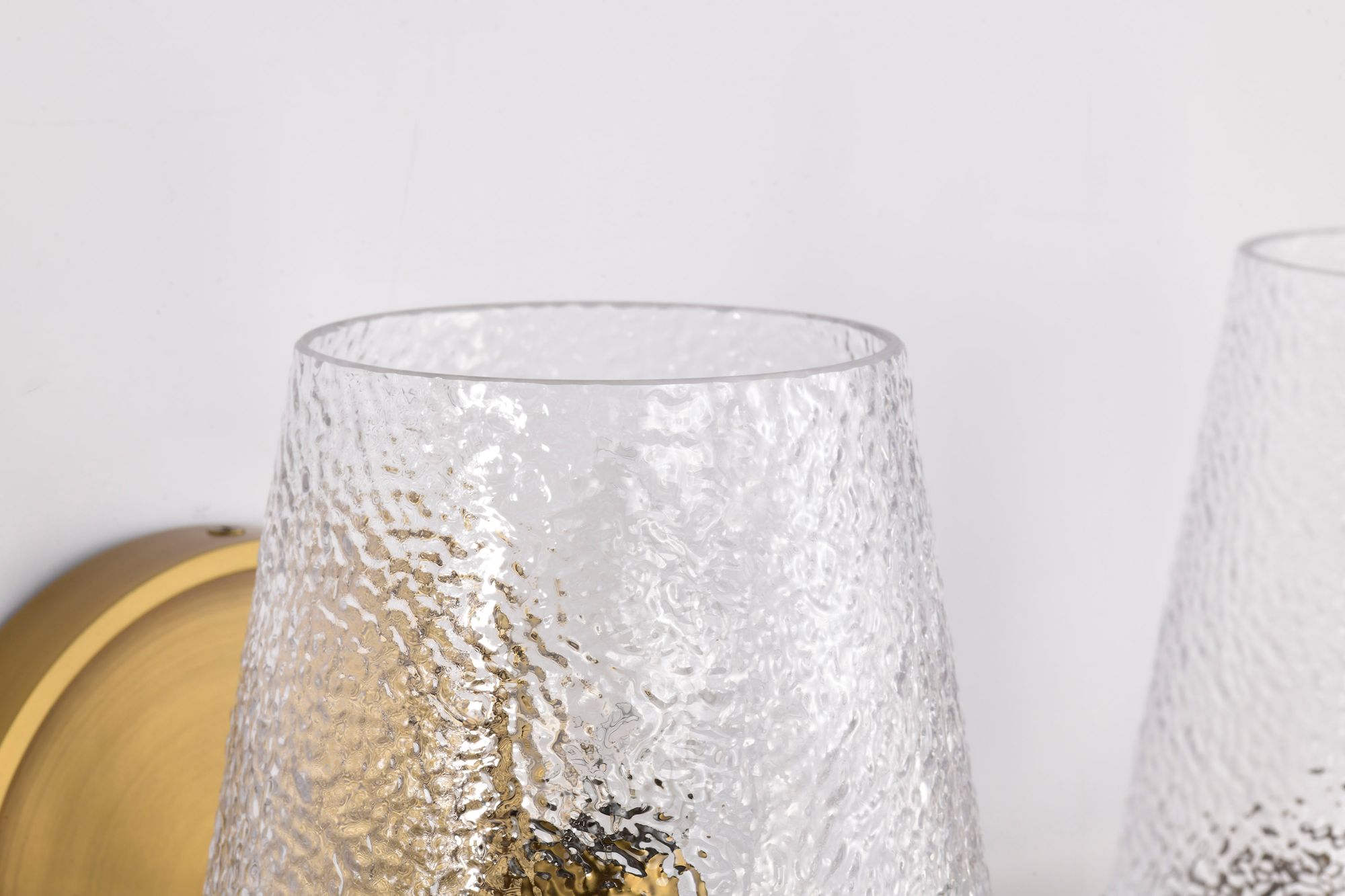 Nuvo Valentine 24" Wide Vintage Brass 3 Light Vanity