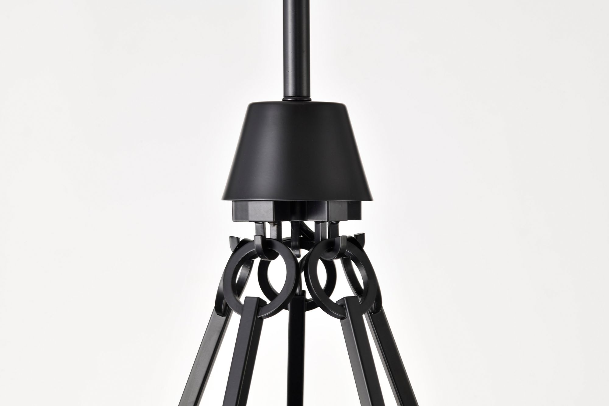 Nuvo Valentine 30" Wide Black 5 Light Chandelier