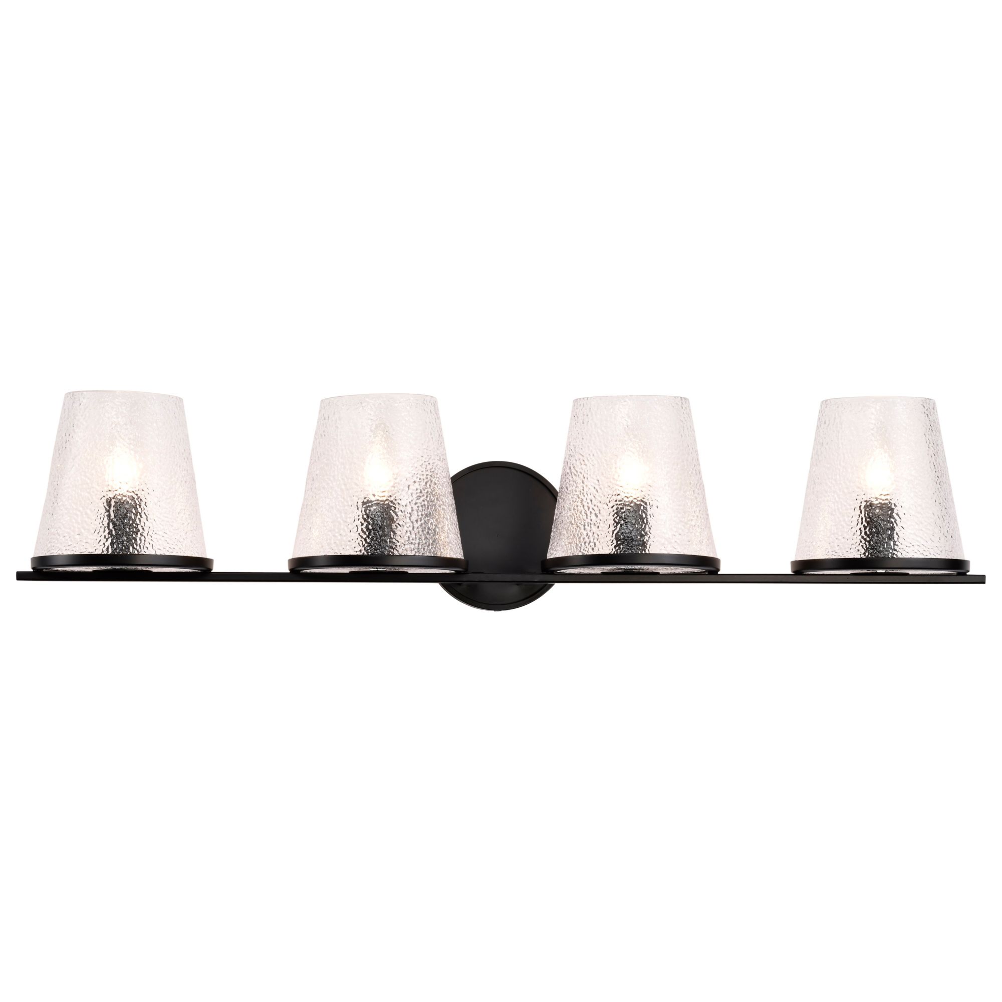 Image 6 Nuvo Valentine 32" Wide Black 4 Light Vanity more views