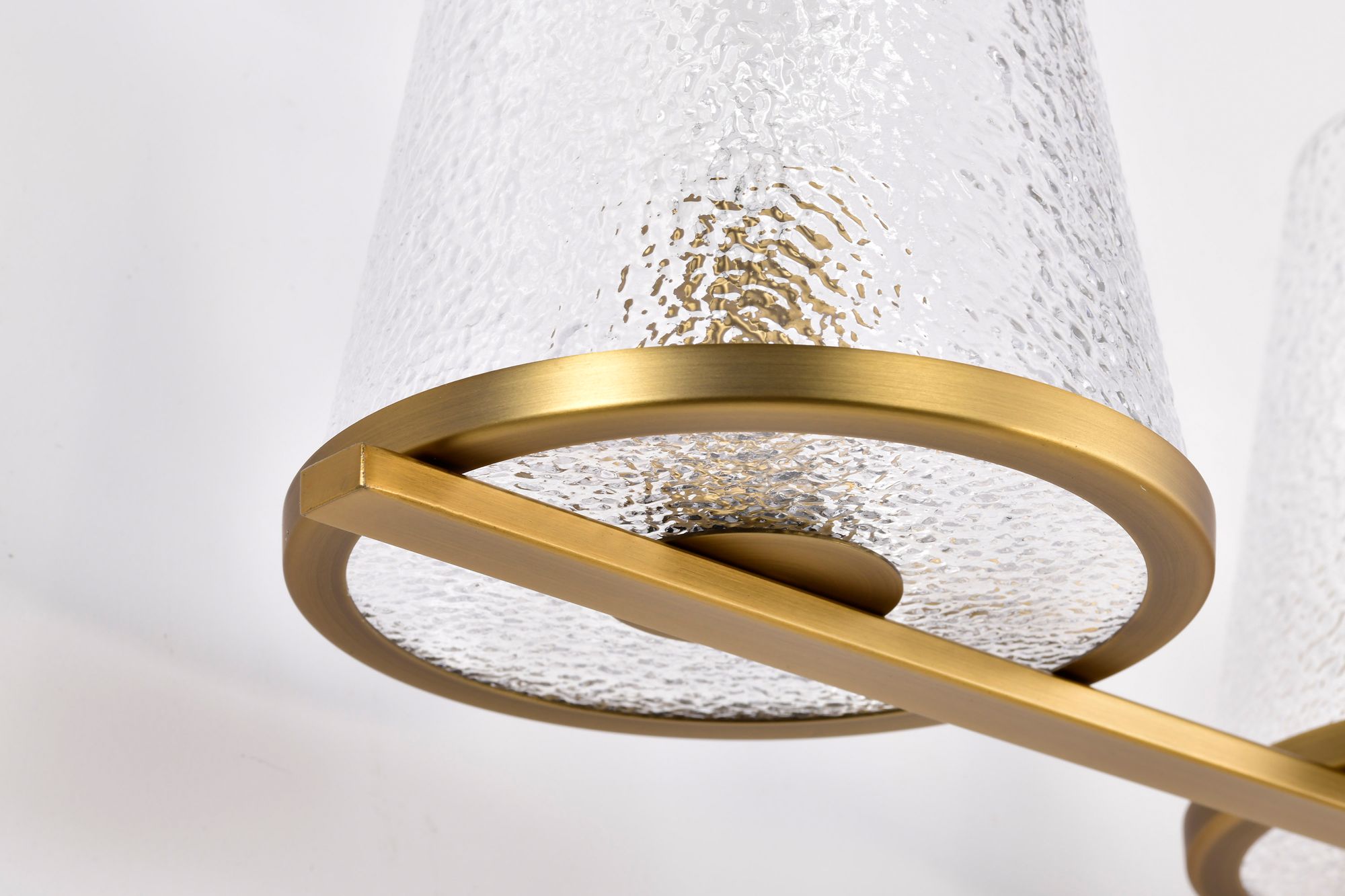 Nuvo Valentine 32" Wide Vintage Brass 4 Light Vanity