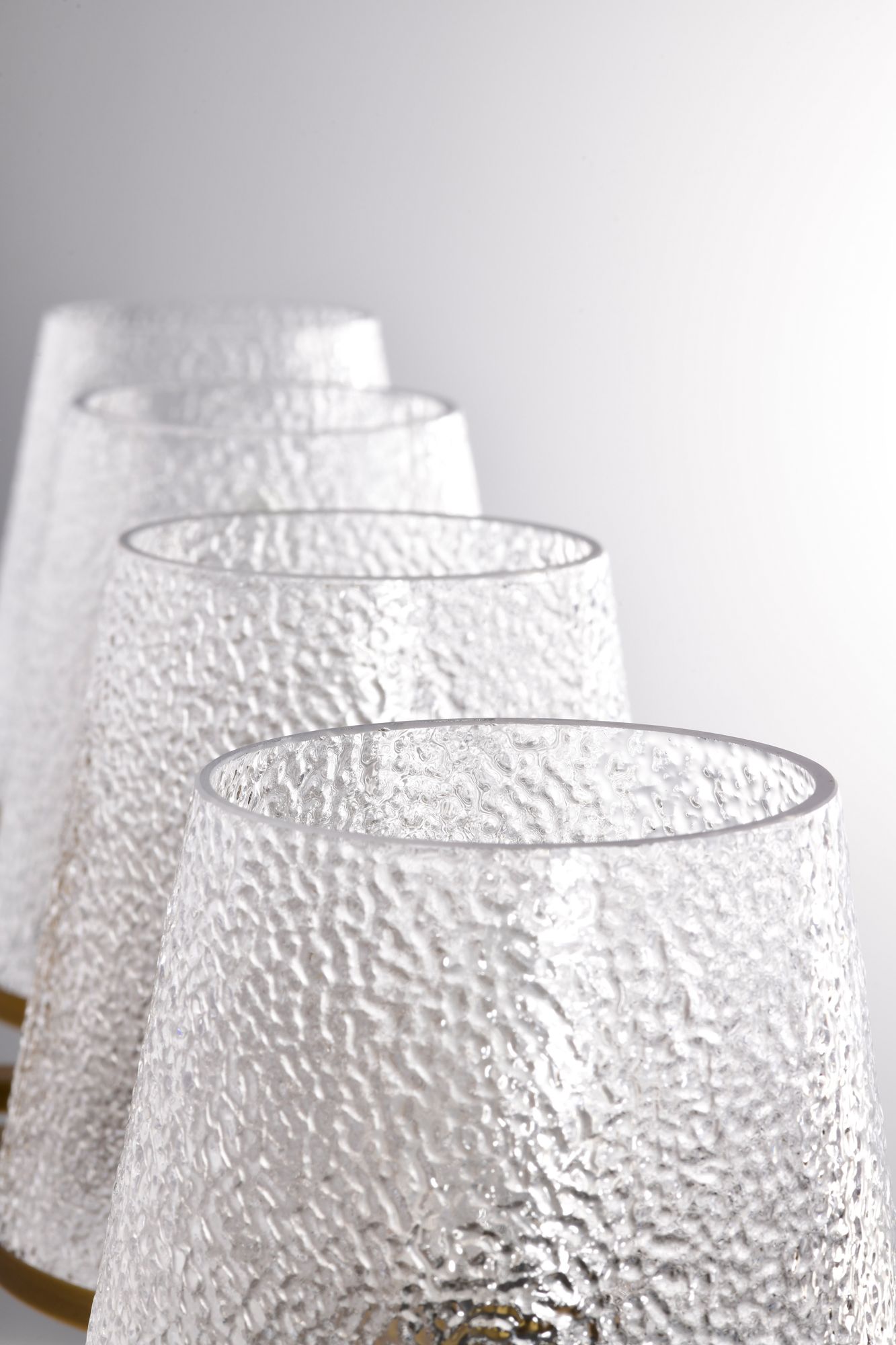 Nuvo Valentine 32" Wide Vintage Brass 4 Light Vanity