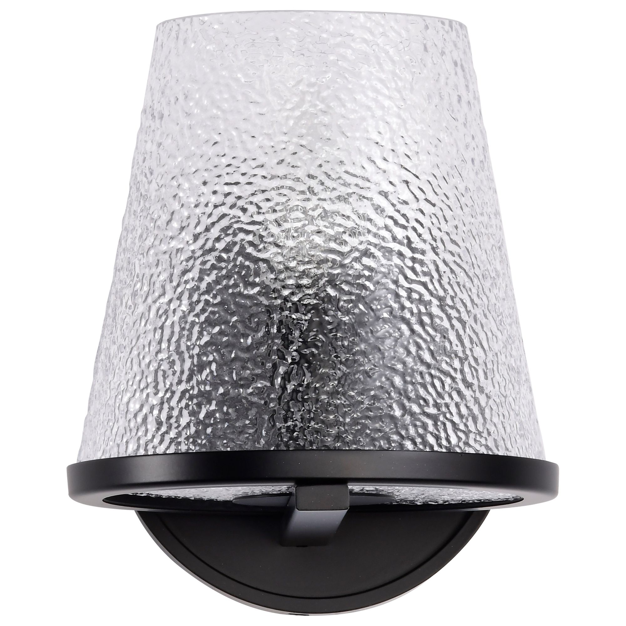 Image 5 Nuvo Valentine 7" High Black 1 Light Vanity more views