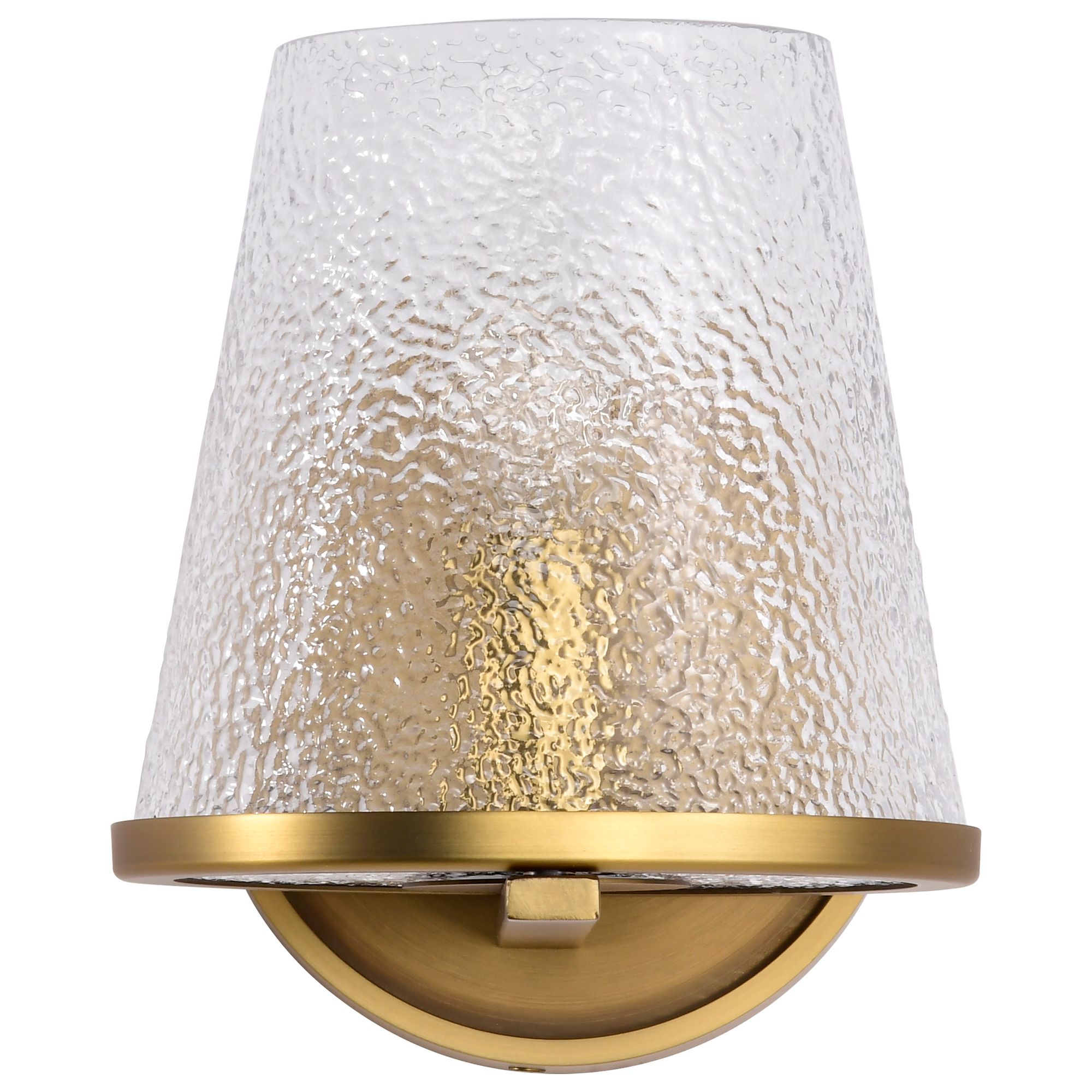 Image 5 Nuvo Valentine 7" High Vintage Brass 1 Light Vanity more views