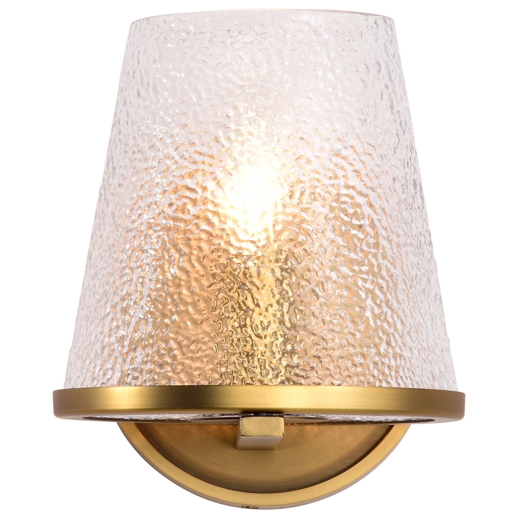 Image 6 Nuvo Valentine 7" High Vintage Brass 1 Light Vanity more views